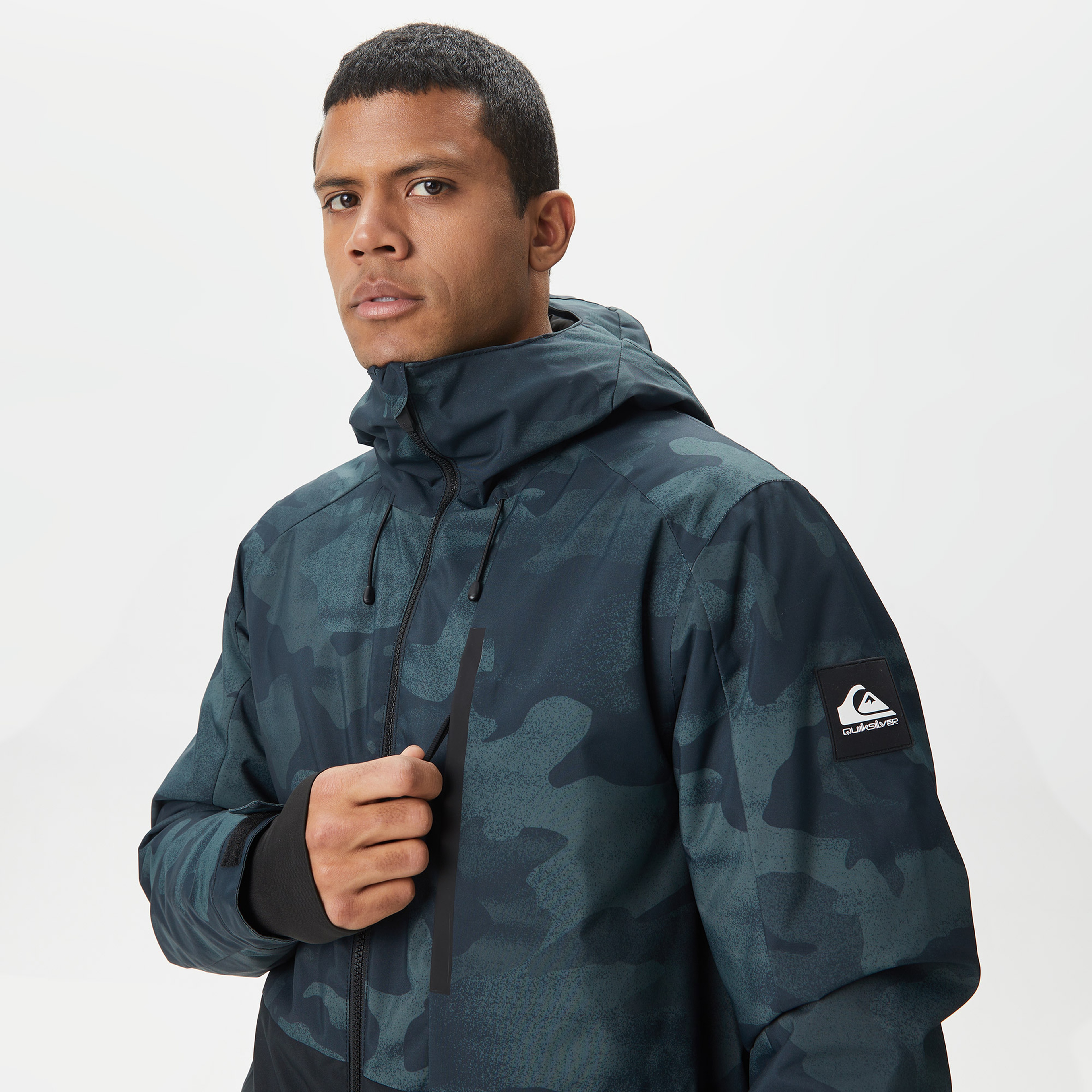 Quiksilver Erkek Mavi Ceket