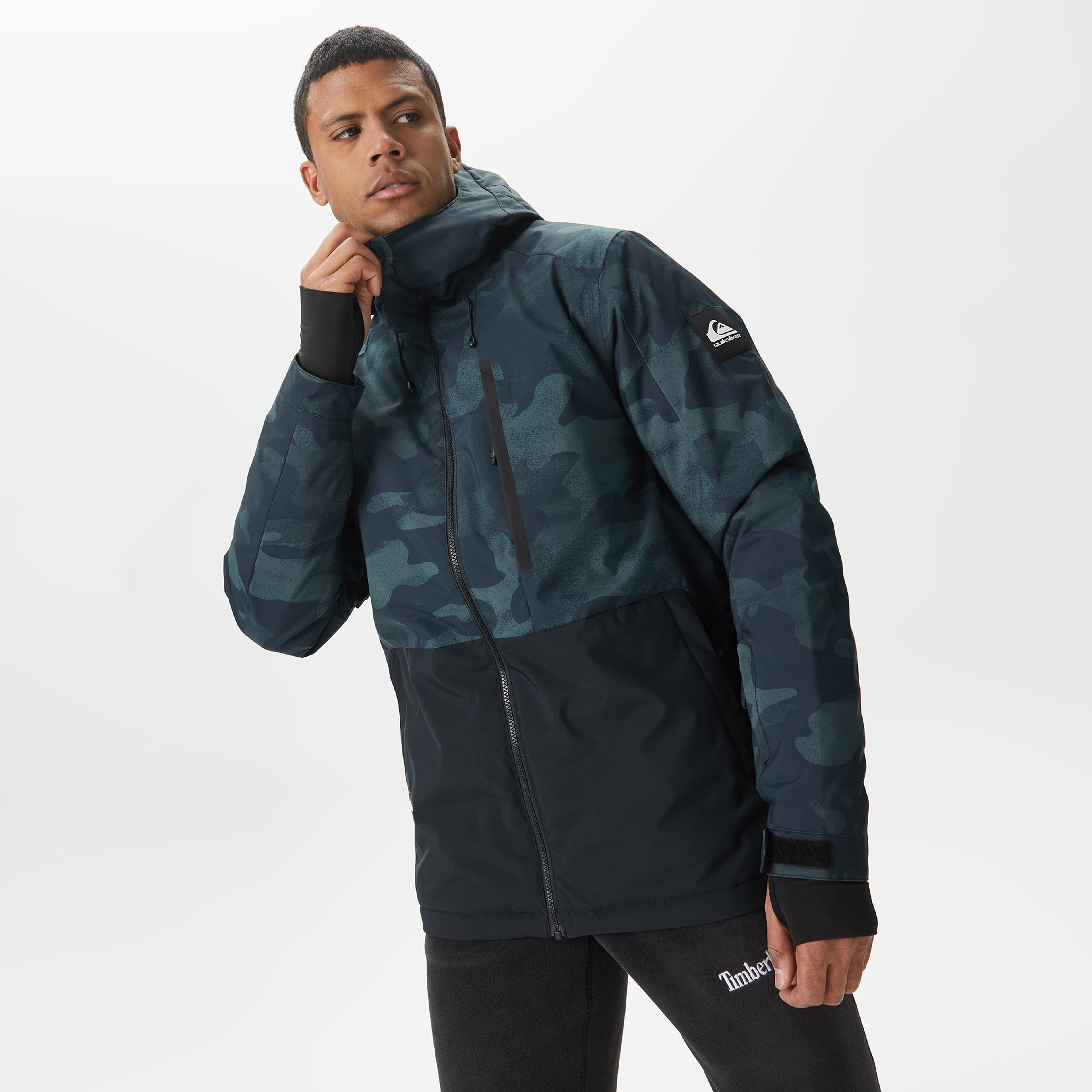 Quiksilver Erkek Mavi Ceket
