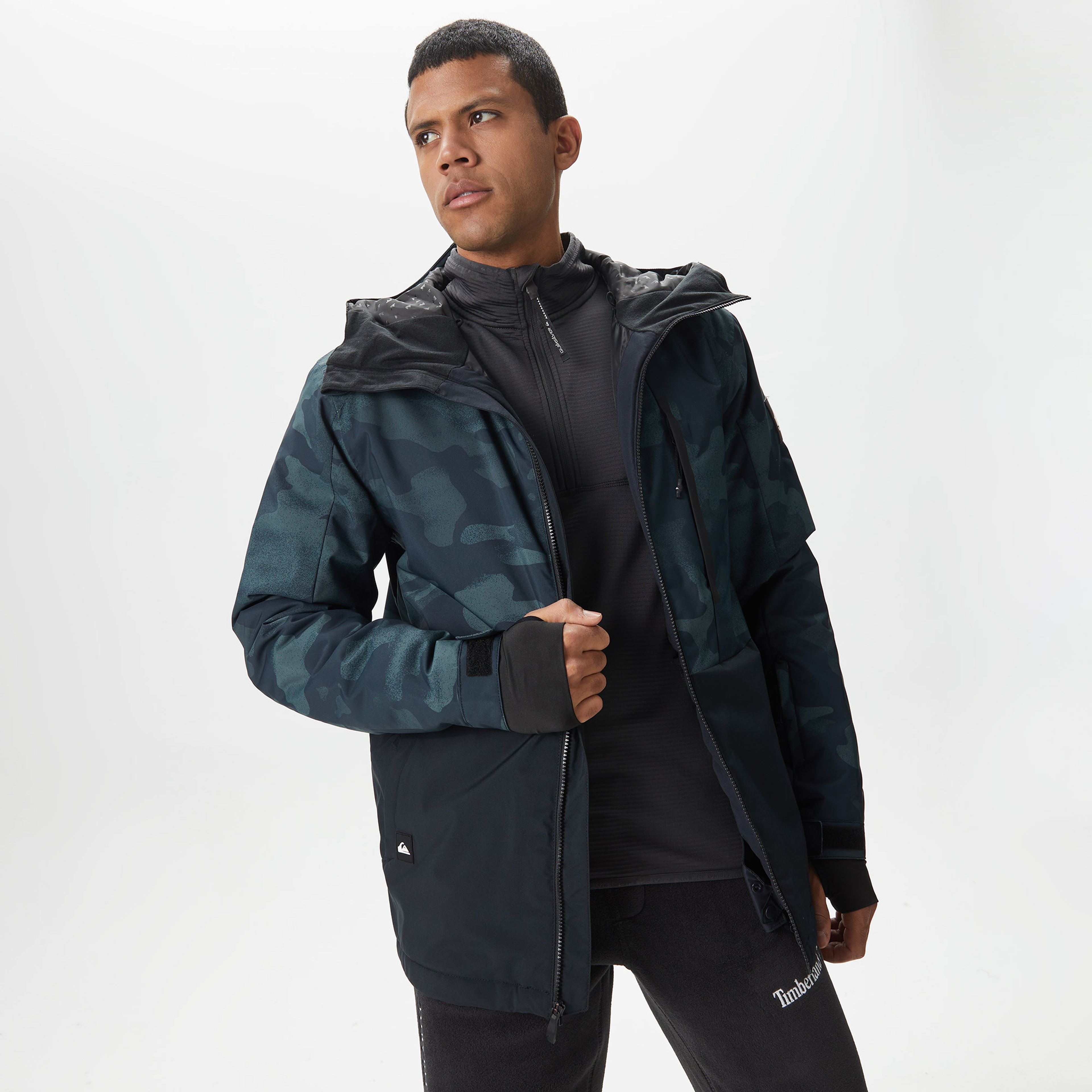 Quiksilver Erkek Mavi Ceket