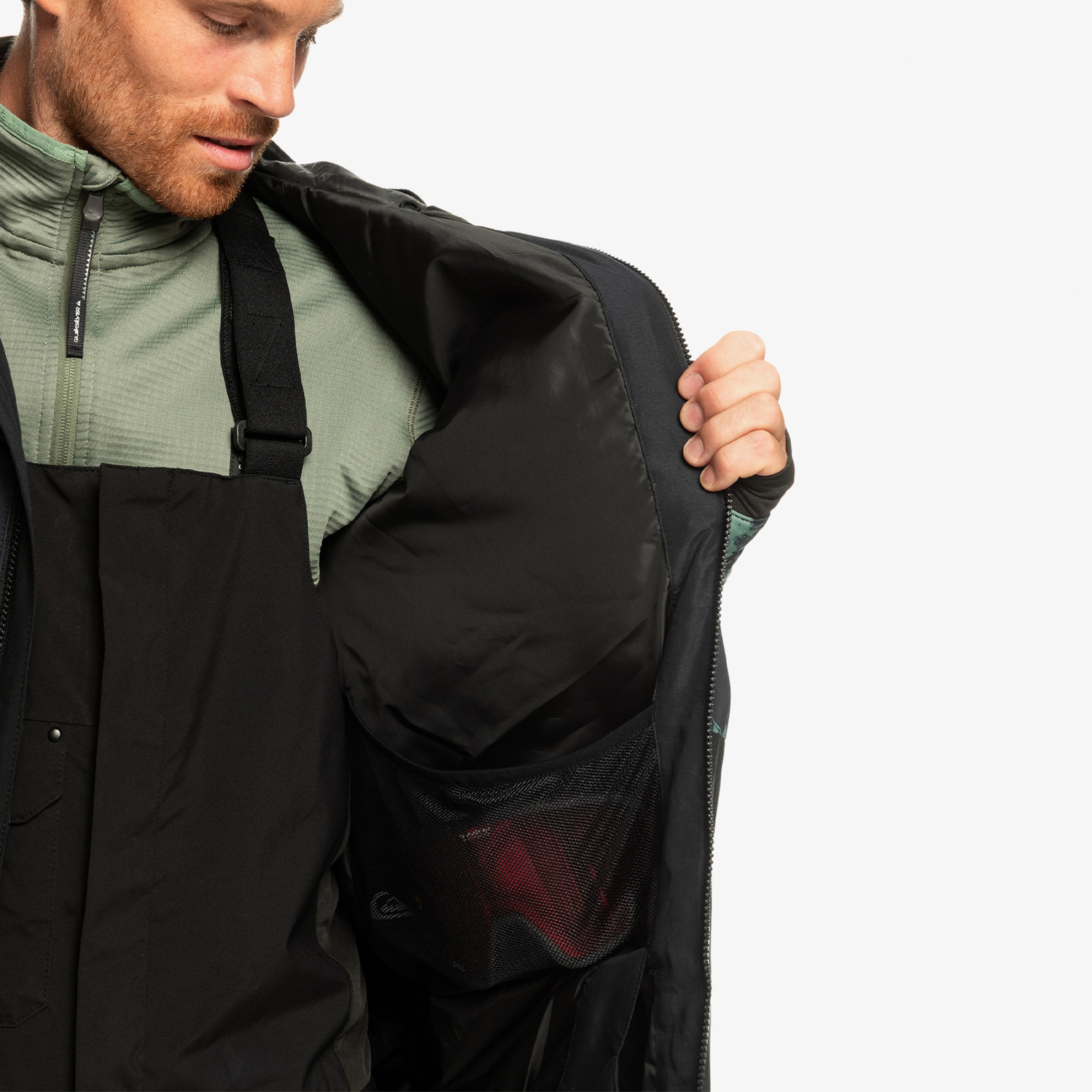 Quiksilver Erkek Yeşil Mont