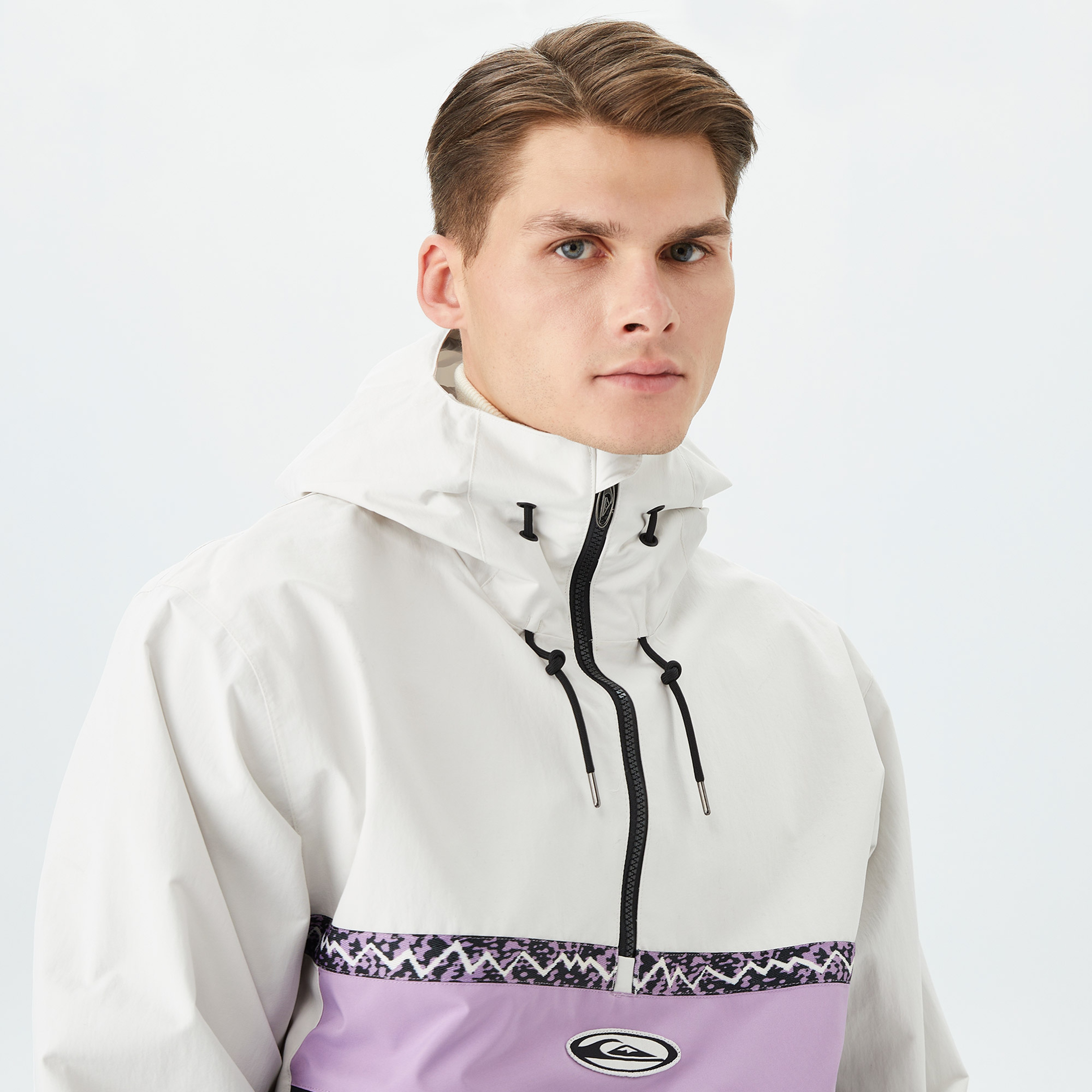 Quiksilver Erkek Beyaz Ceket