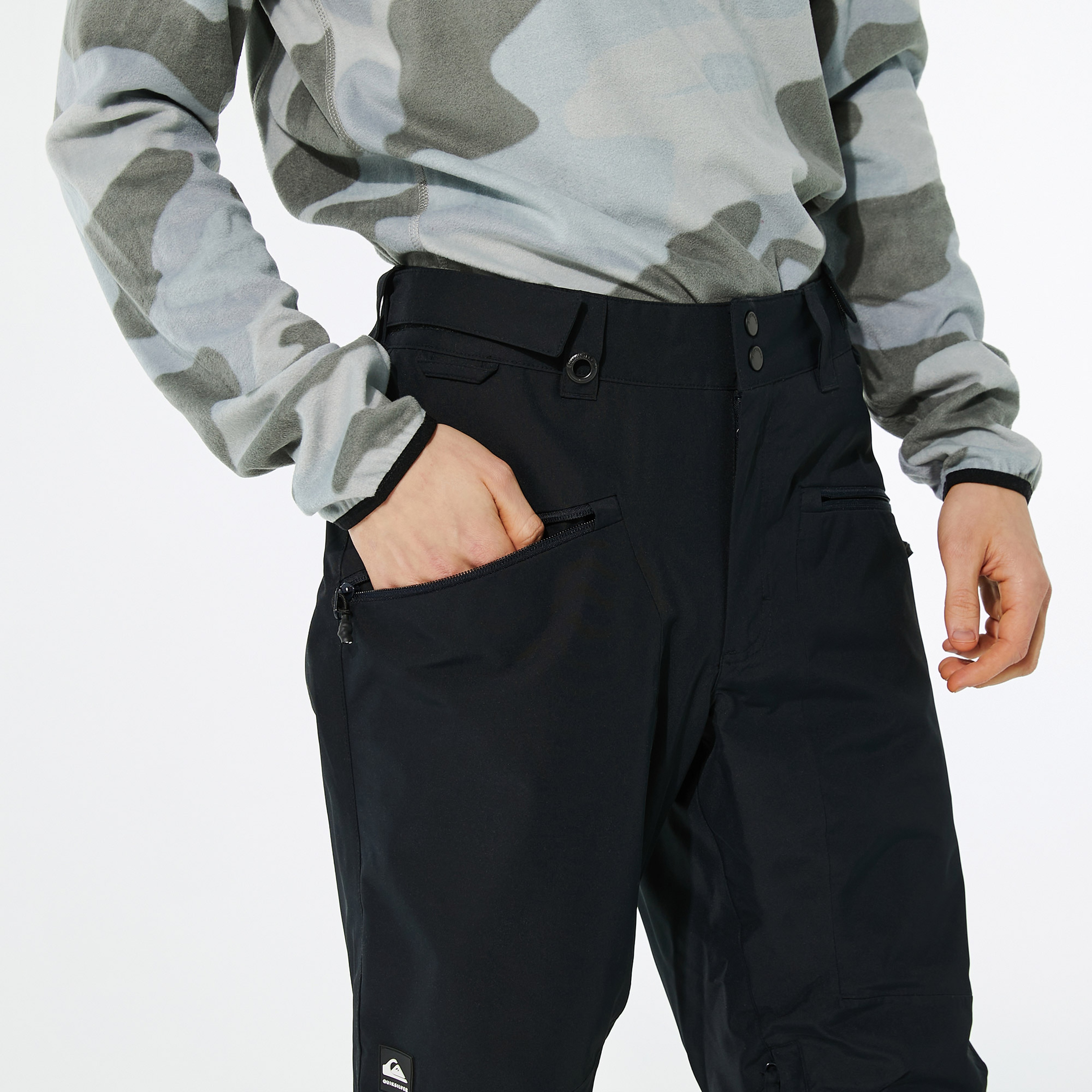 Quiksilver Erkek Gri Pantolon