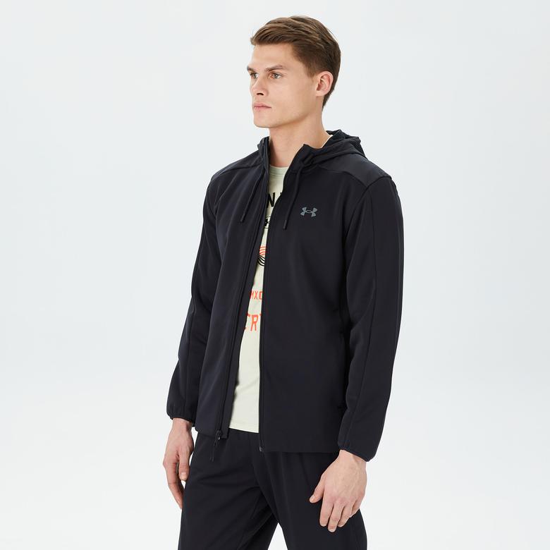 Under Armour Essential Swacket Erkek Siyah Mont