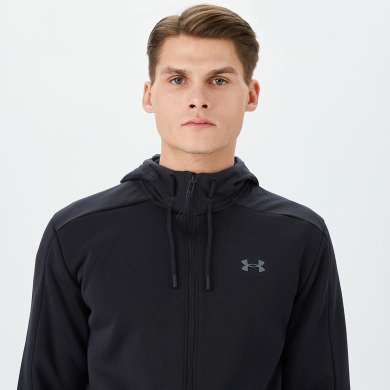 Under Armour Essential Swacket Erkek Siyah Mont
