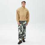 The North Face Platte High Pile Fleece 1/4  Erkek Bej Sweatshirt