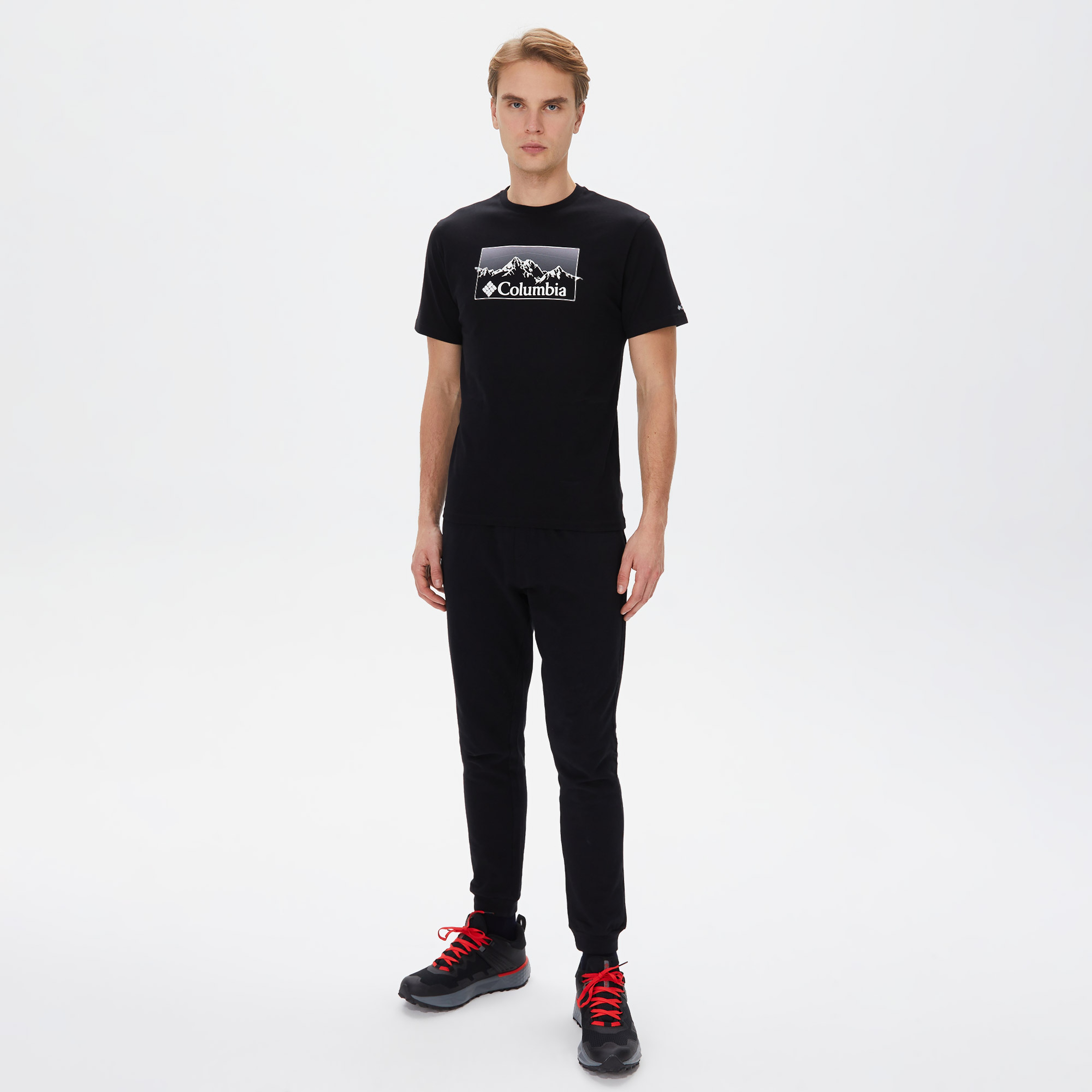 Columbia Erkek Siyah T-Shirt