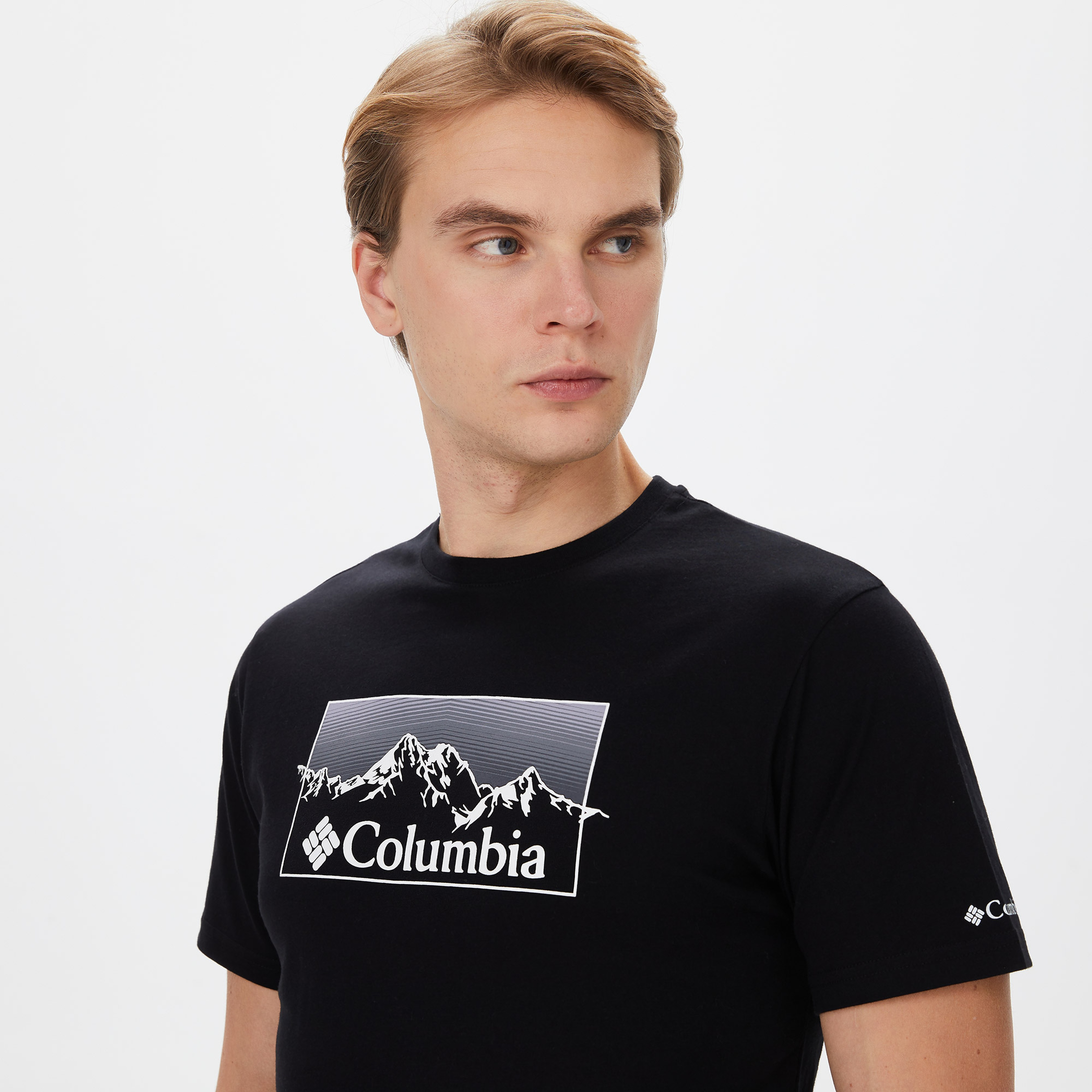 Columbia Erkek Siyah T-Shirt