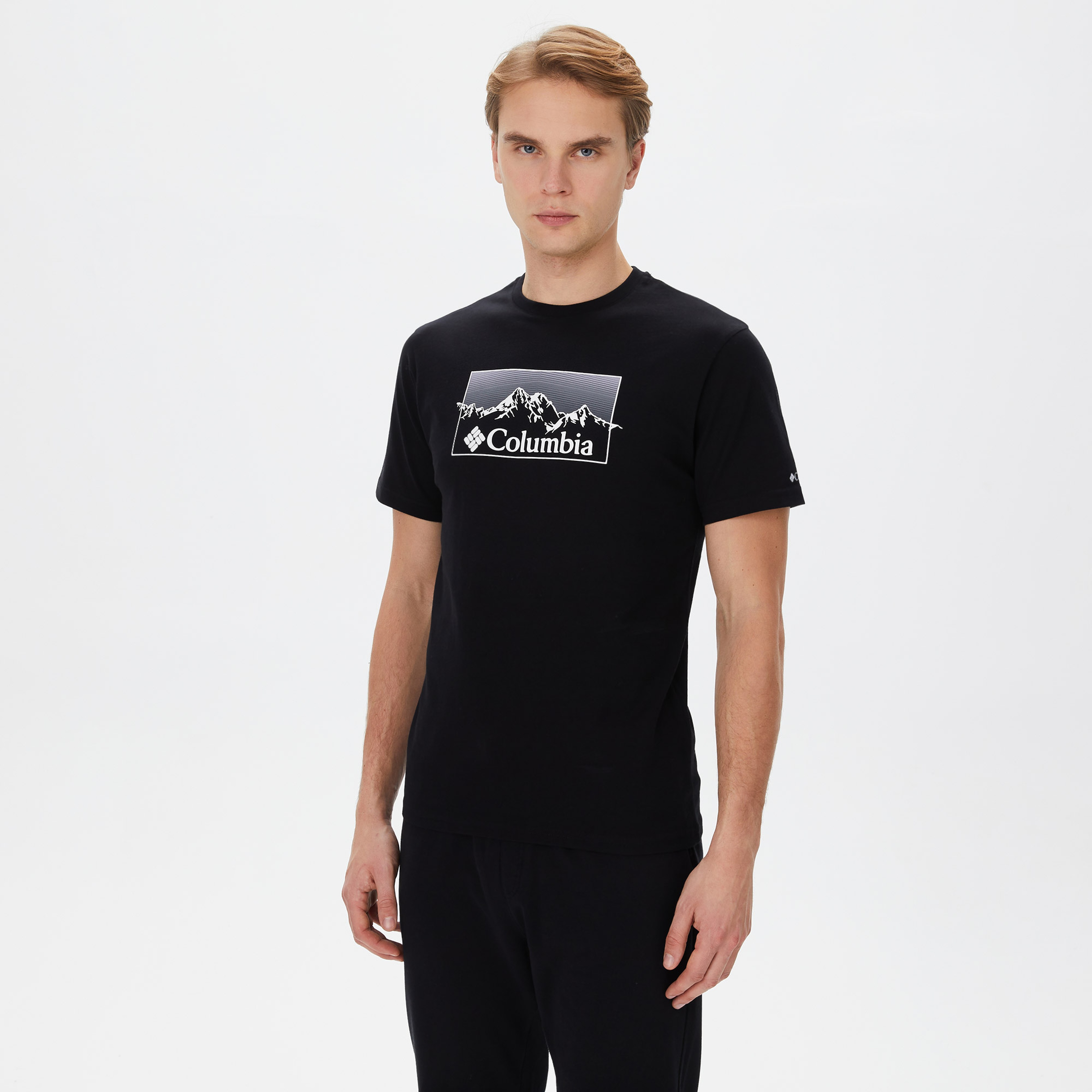 Columbia Erkek Siyah T-Shirt