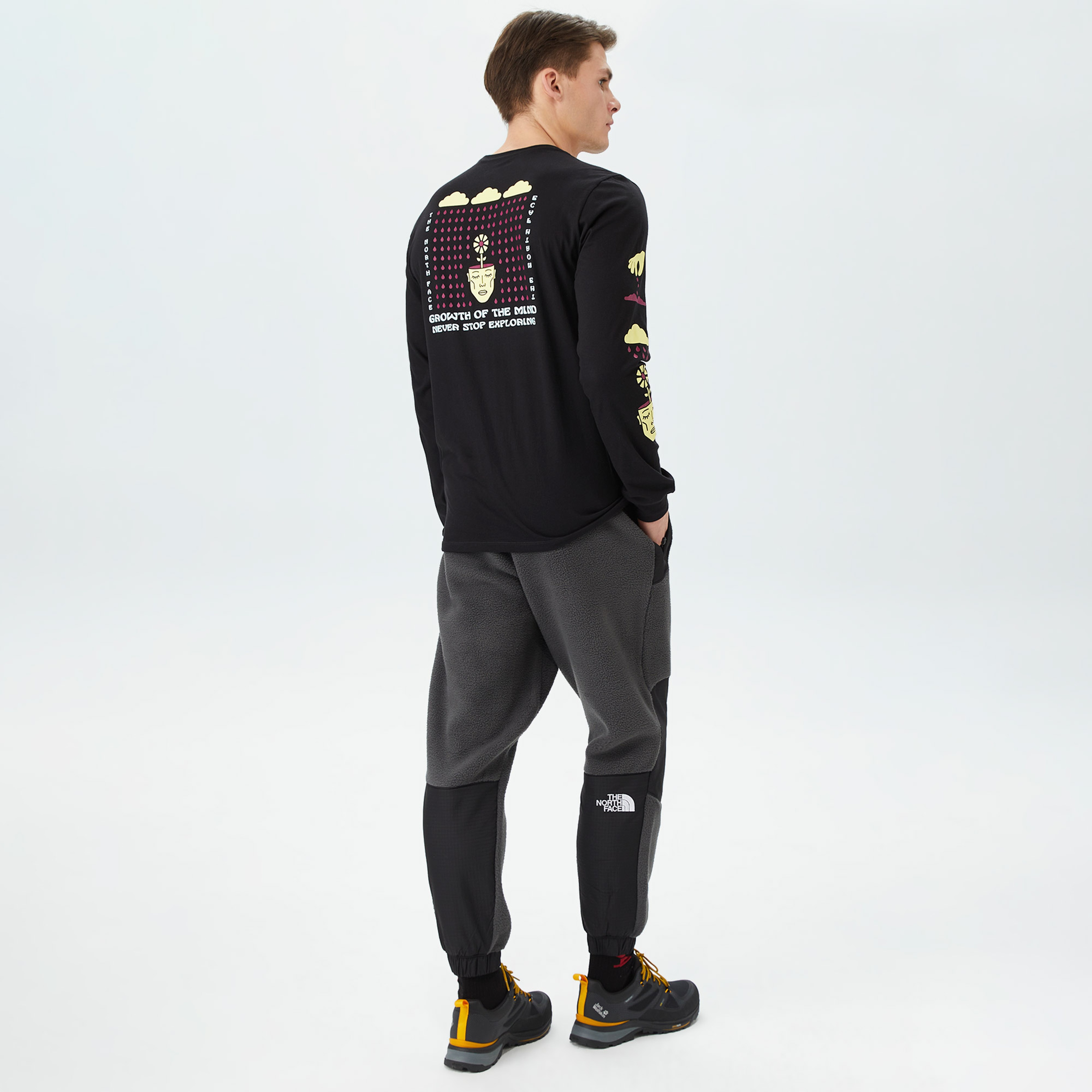 The North Face Fleeski Y2K Erkek Gri Eşofman Altı