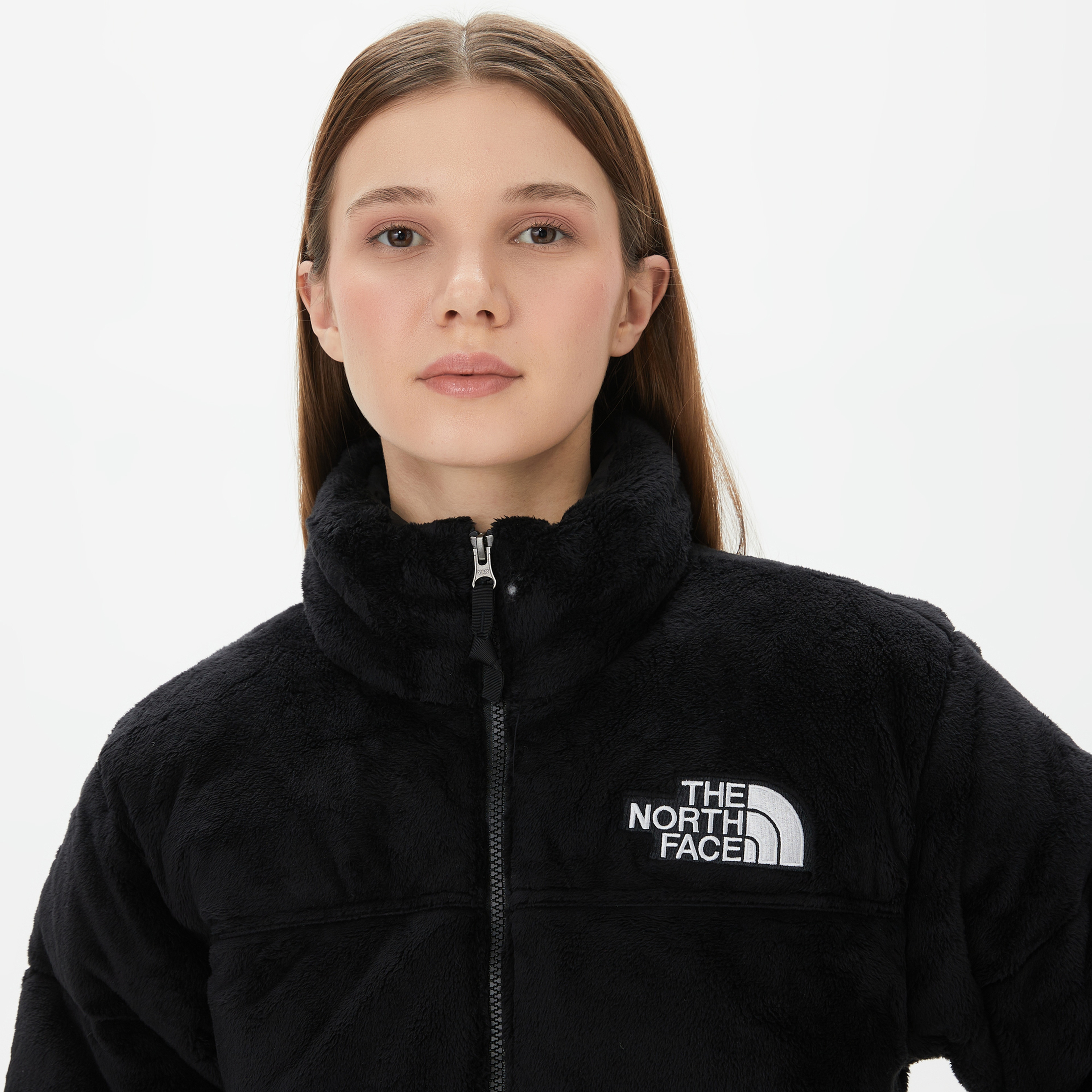 The North Face Versa Velour Nuptse Kadın Siyah Mont