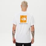 The North Face Red Box  Erkek Beyaz T-Shirt