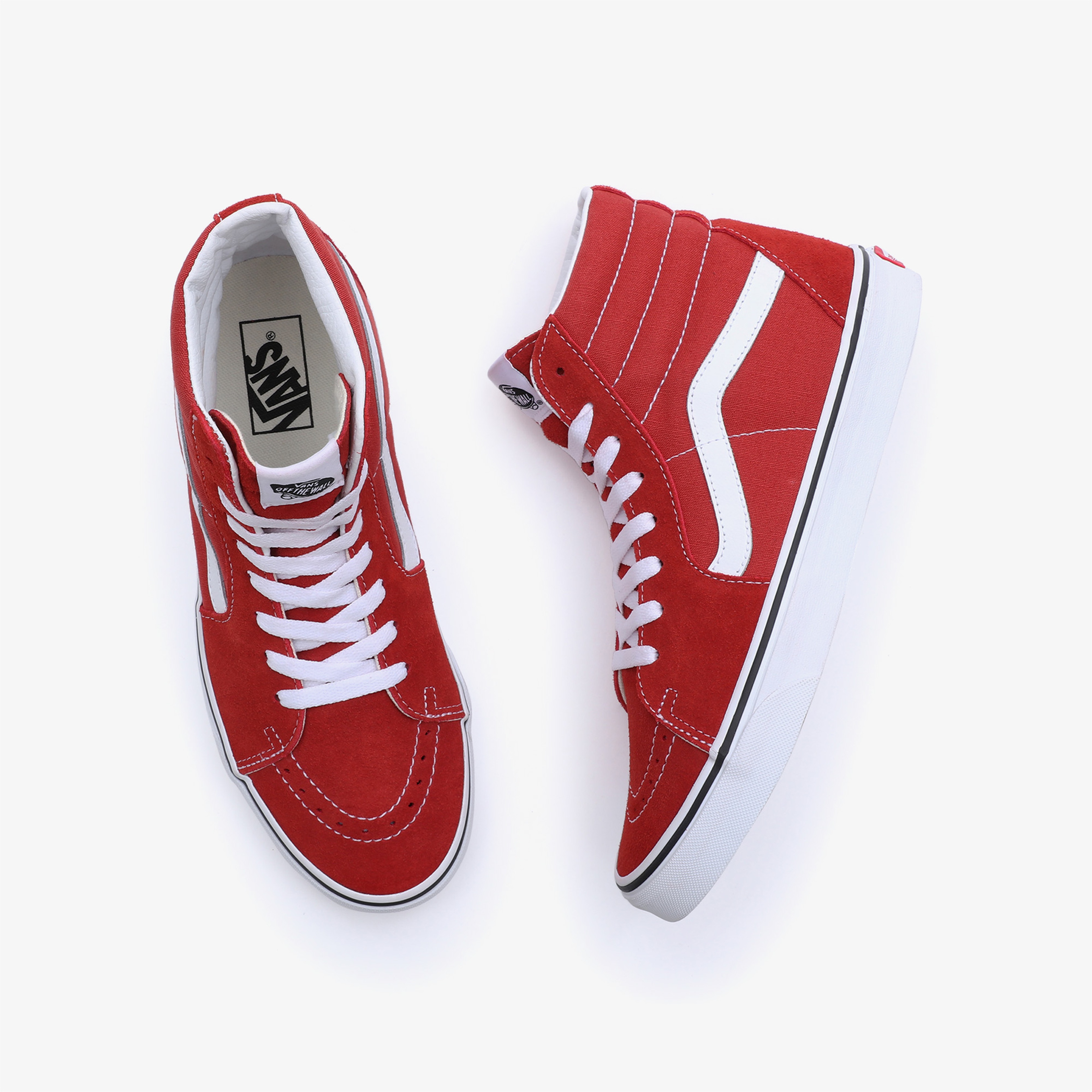 Vans Sk8-Hi Unisex Kırmızı Sneaker