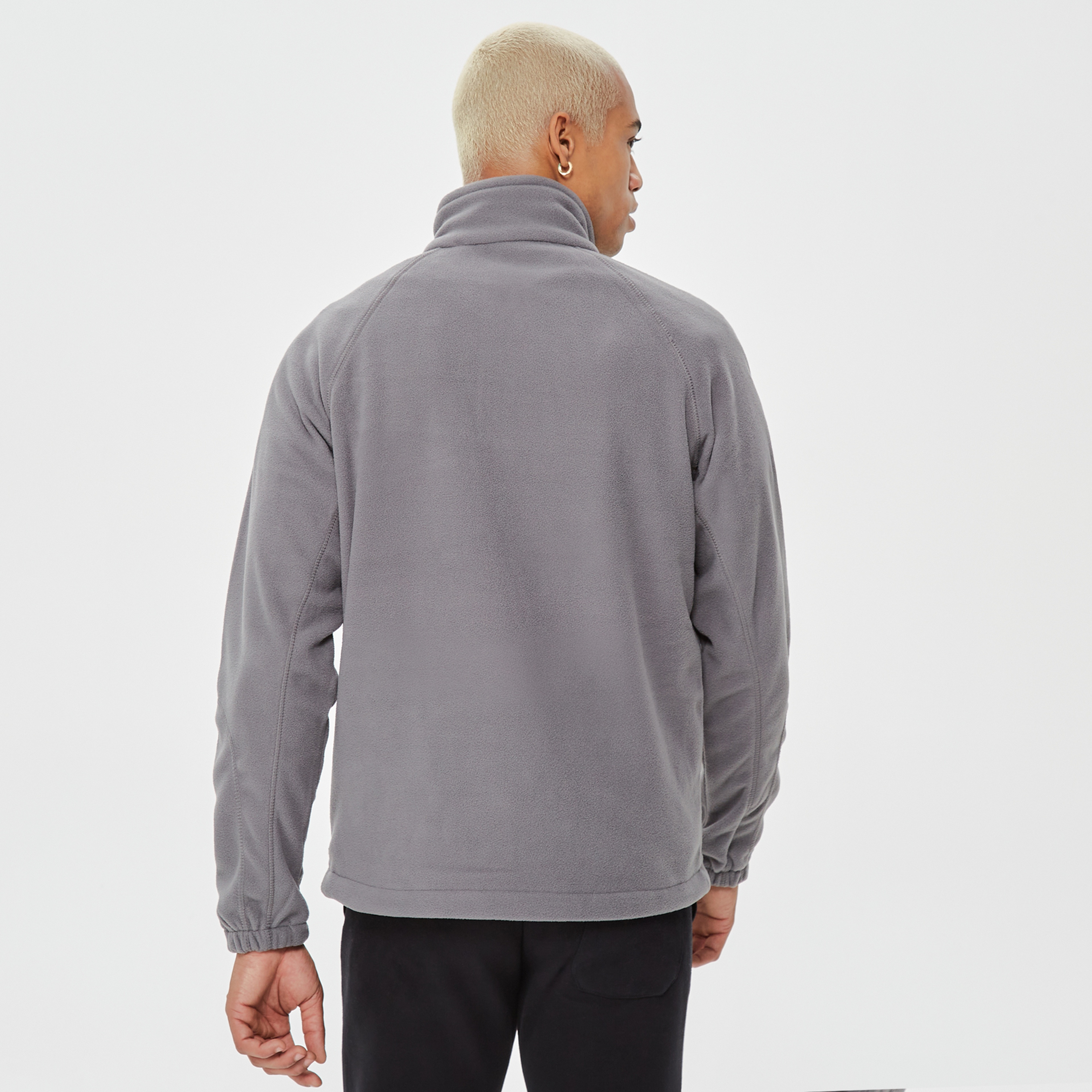 Columbia Fast Trek II Full Zip Fleece Erkek Gri Mont