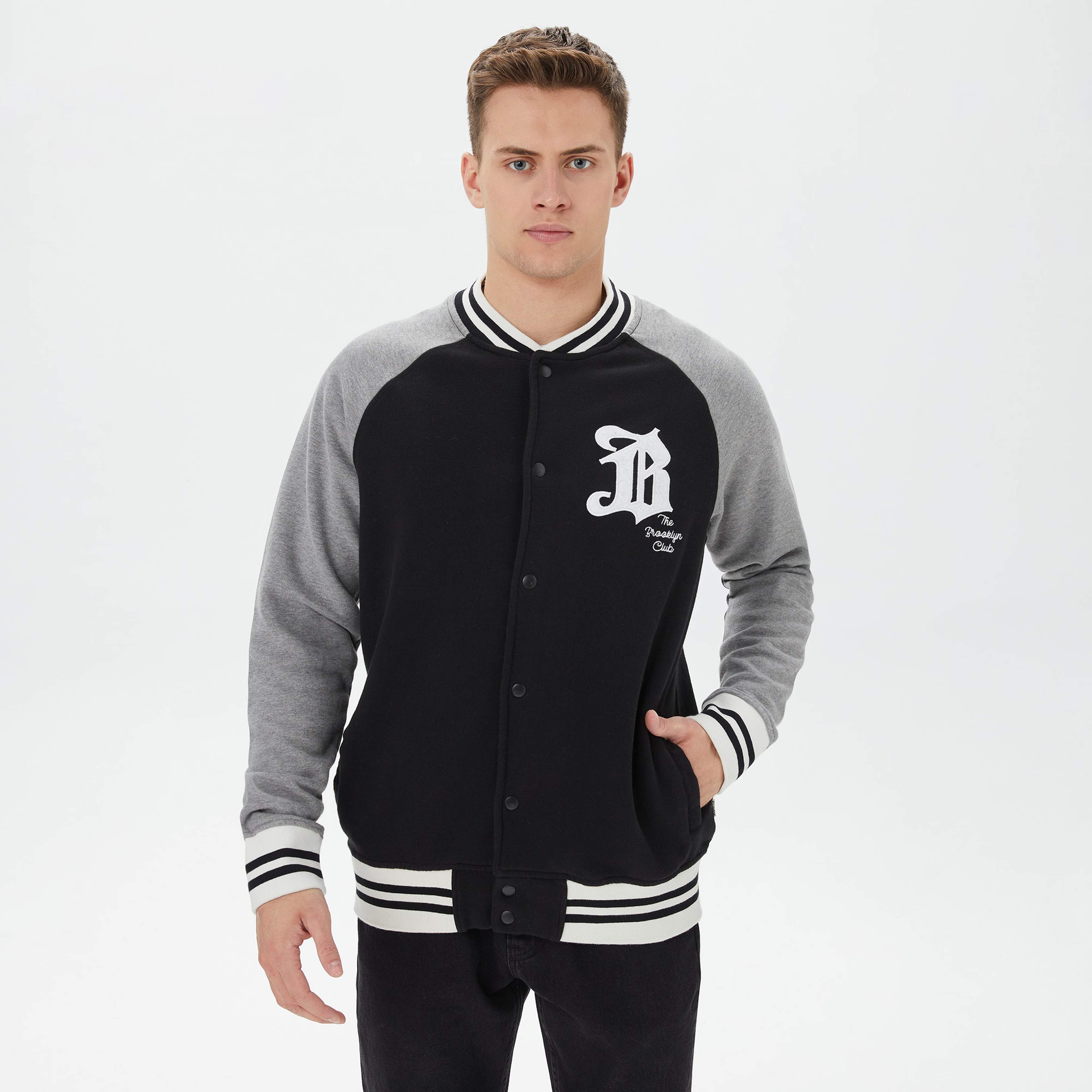 Superfly Erkek Siyah Sweatshirt