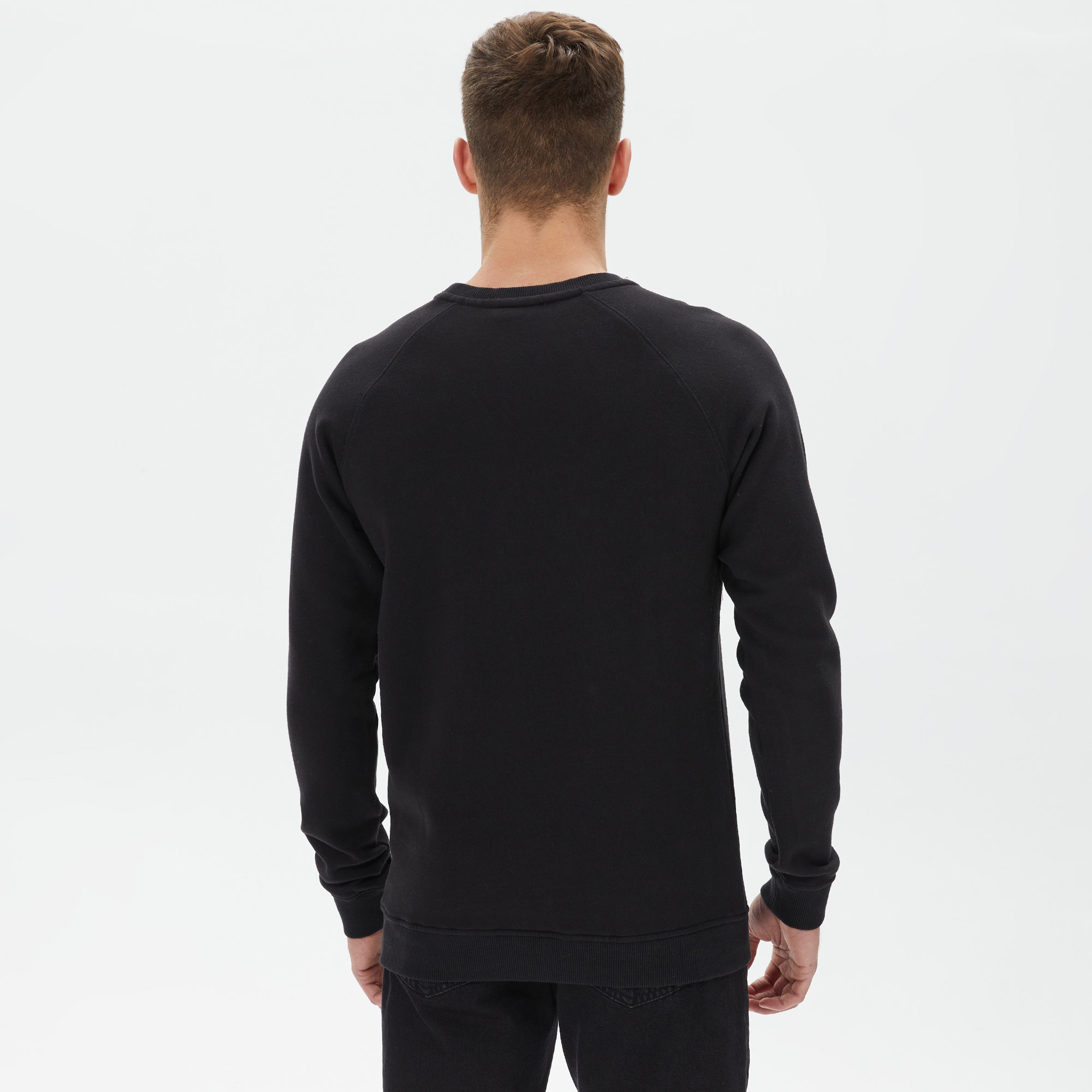 Superfly Erkek Siyah Sweatshirt