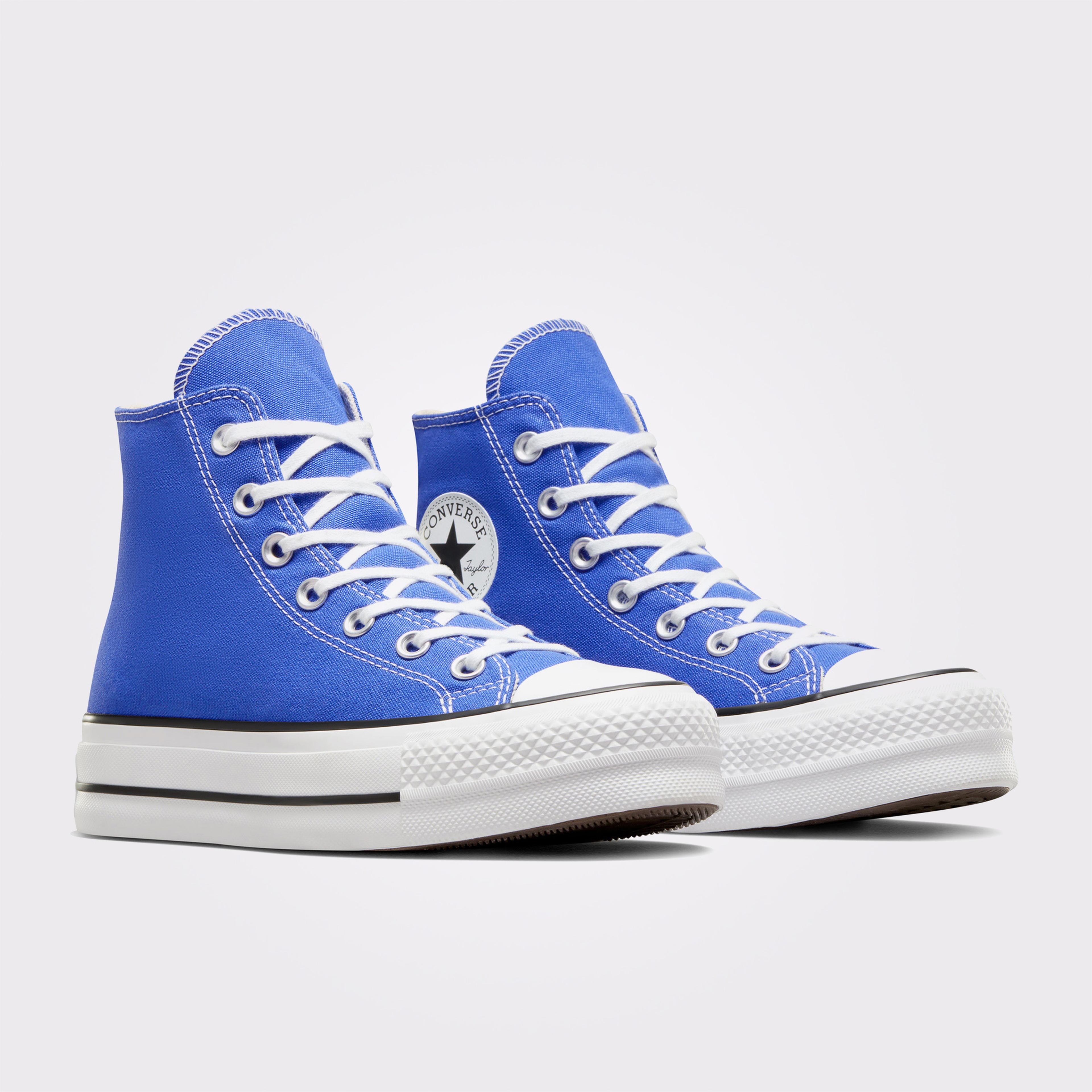 Converse Chuck Taylor All Star Lift Kadın Mavi/Turuncu Sneaker