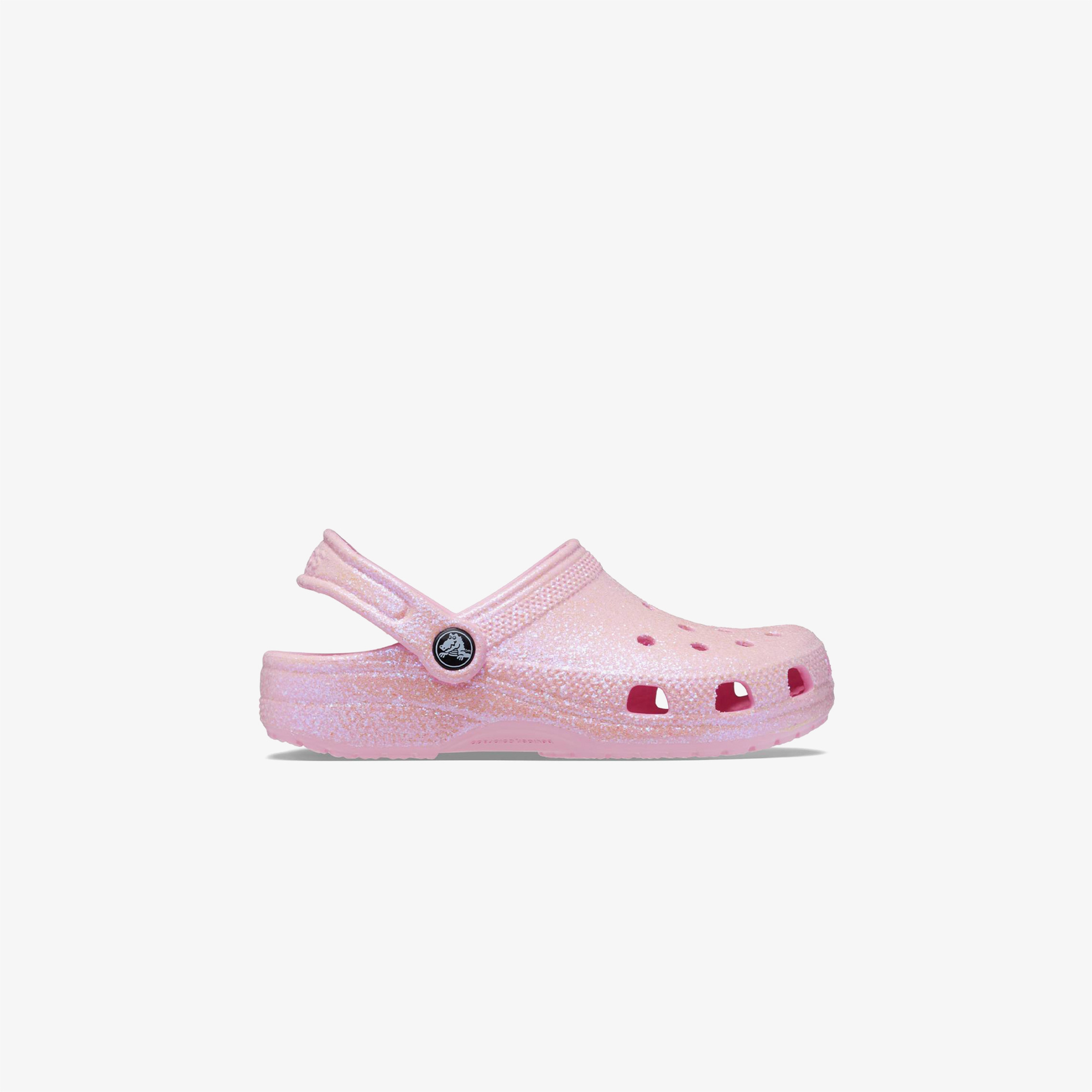 Crocs Classic Glitter Clog Çocuk Pembe Terlik