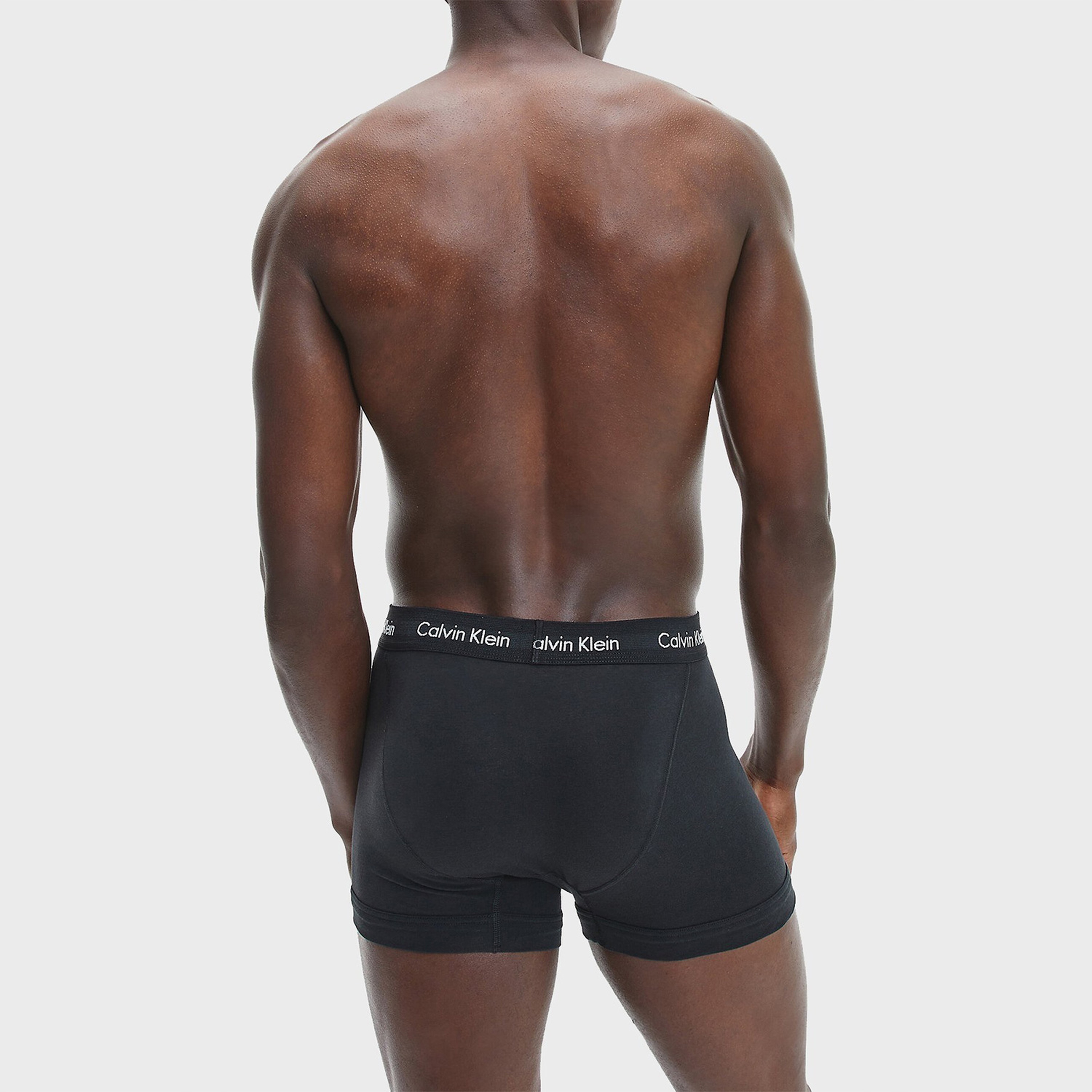 Calvin Klein 3'lü Pack Erkek Lacivert/Beyaz/Kırmızı Boxer