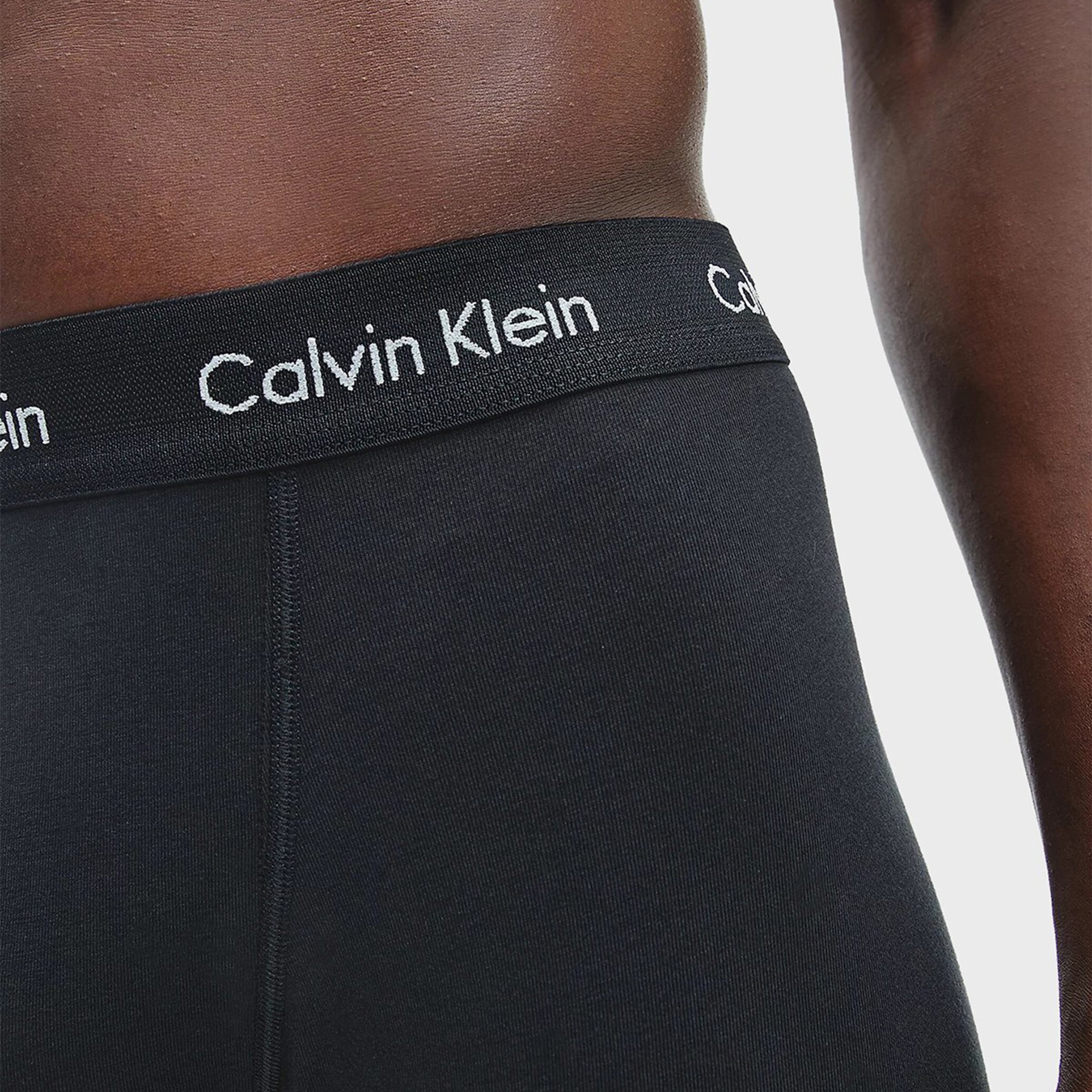 Calvin Klein 3'lü Pack Erkek Lacivert/Beyaz/Kırmızı Boxer