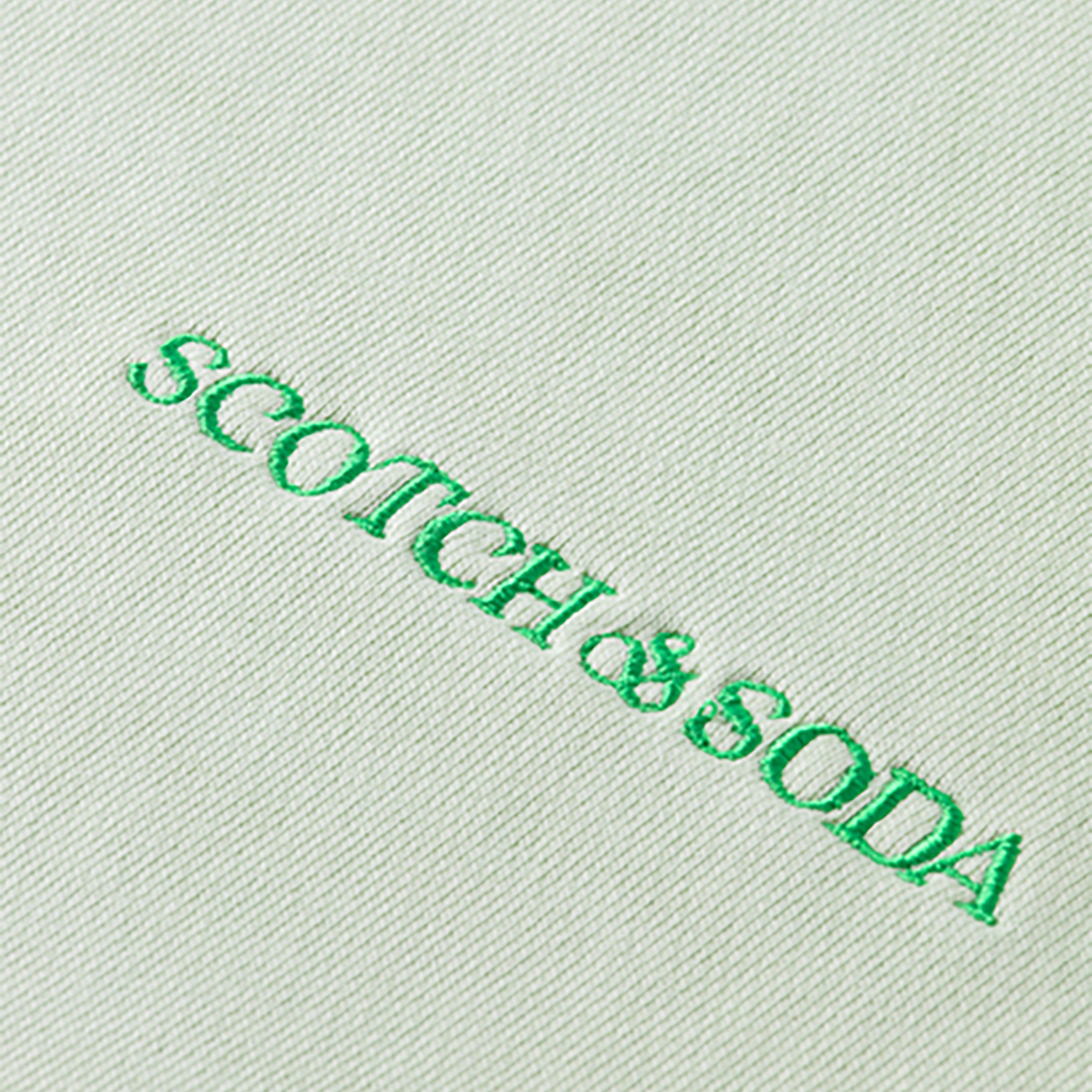 Scotch&Soda Erkek Yeşil Sweatshirt