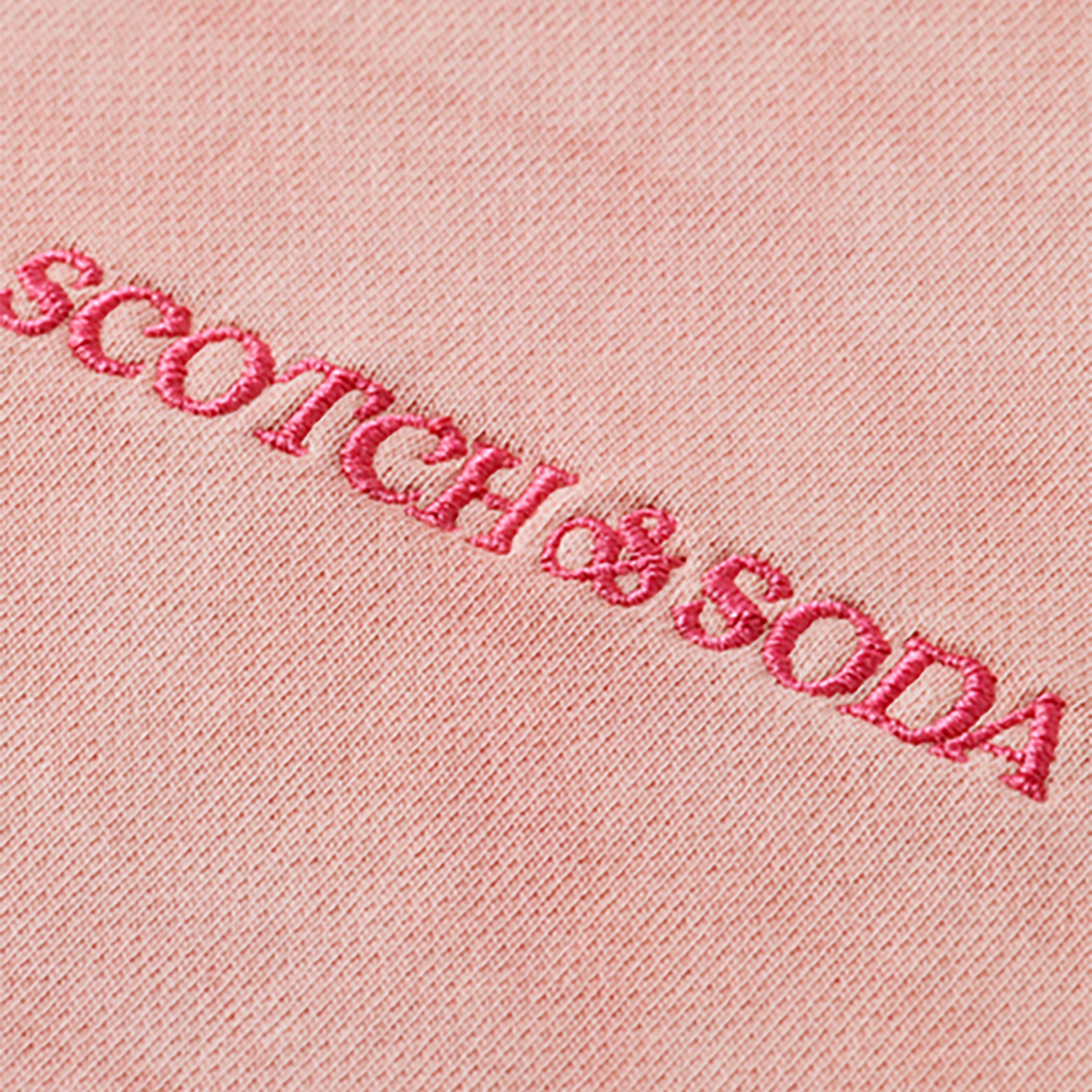 Scotch&Soda Erkek Pembe Sweatshirt
