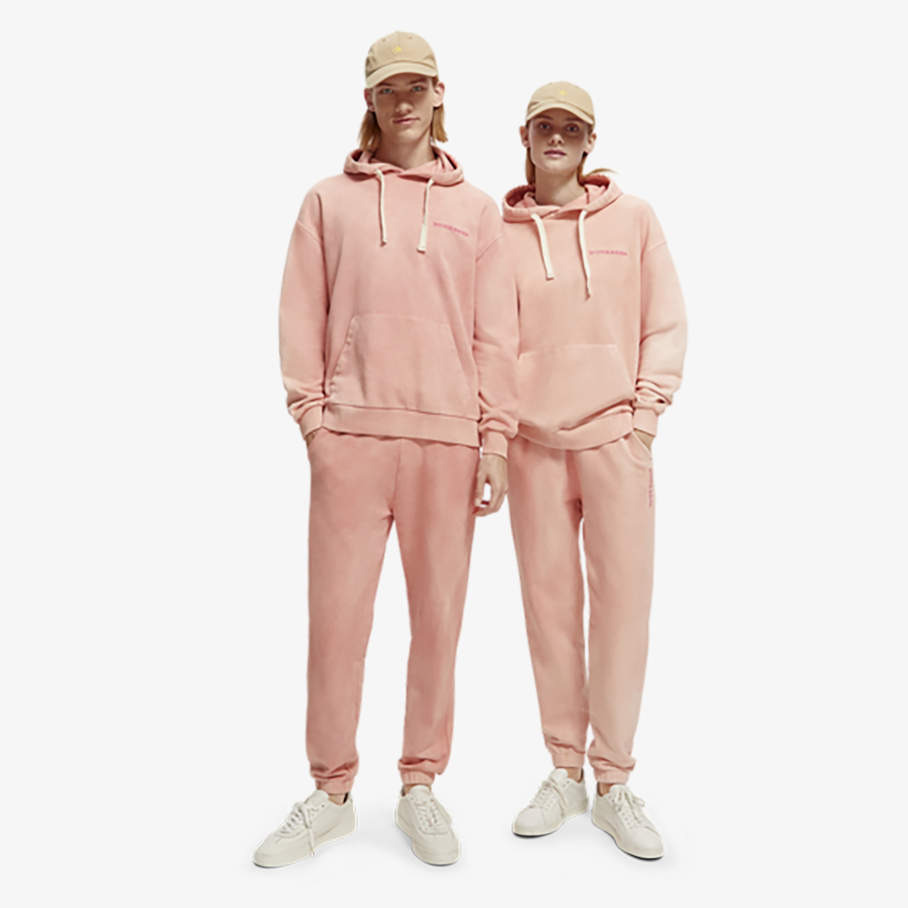 Scotch&Soda Erkek Pembe Sweatshirt