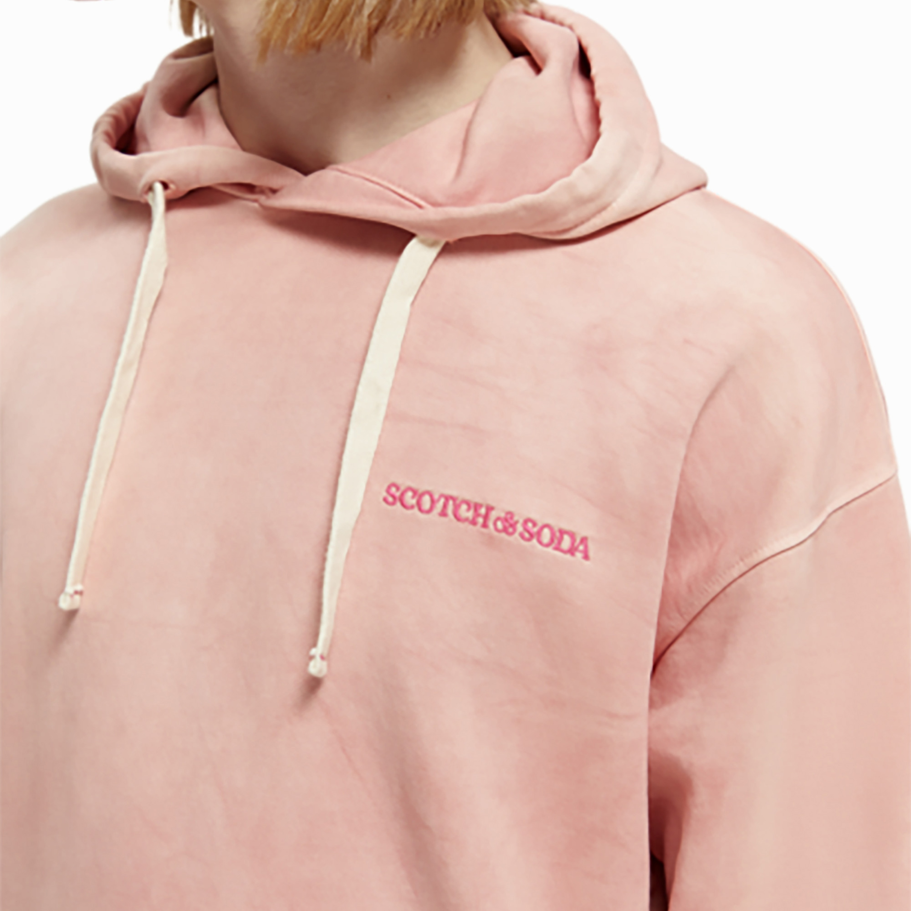 Scotch&Soda Erkek Pembe Sweatshirt