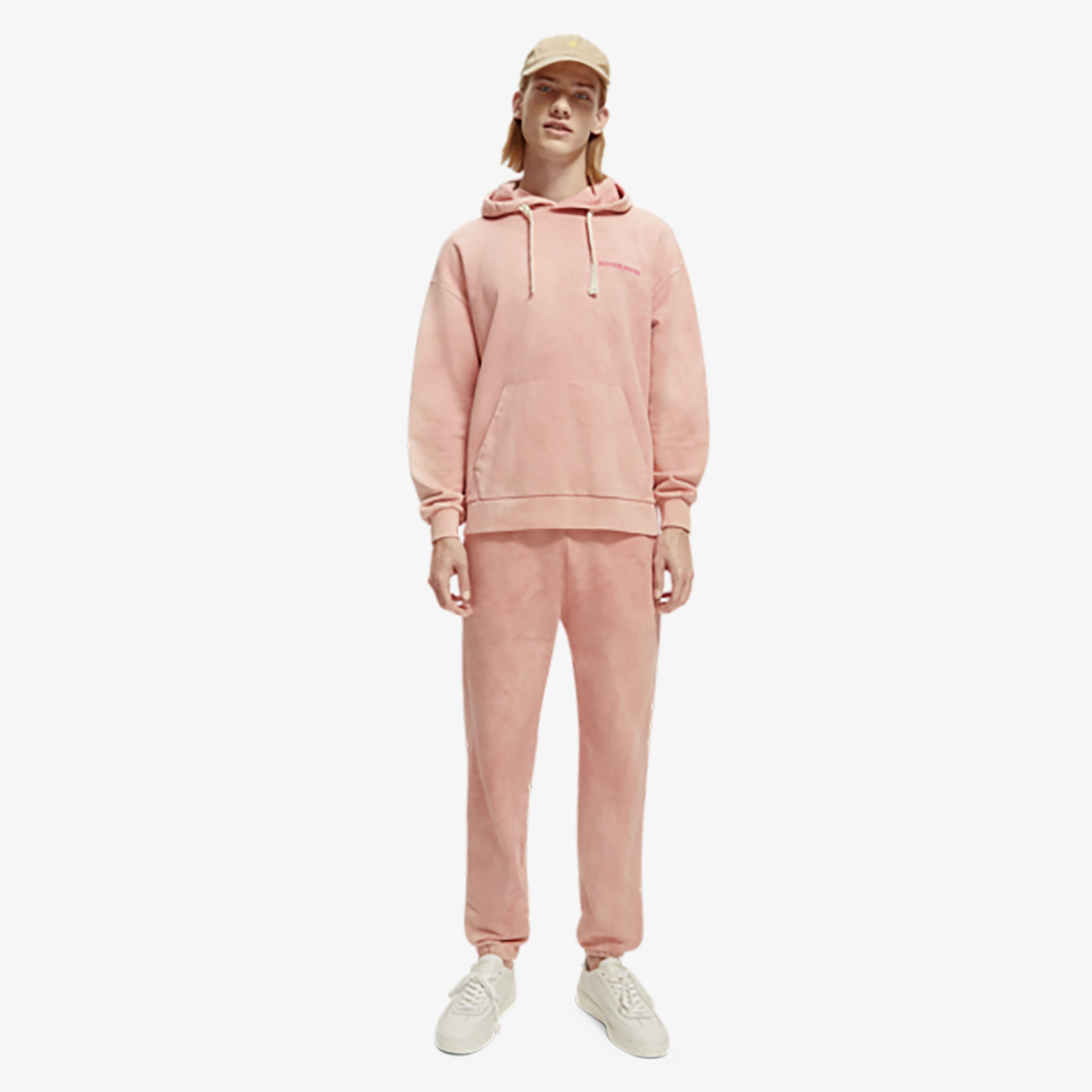 Scotch&Soda Erkek Pembe Sweatshirt