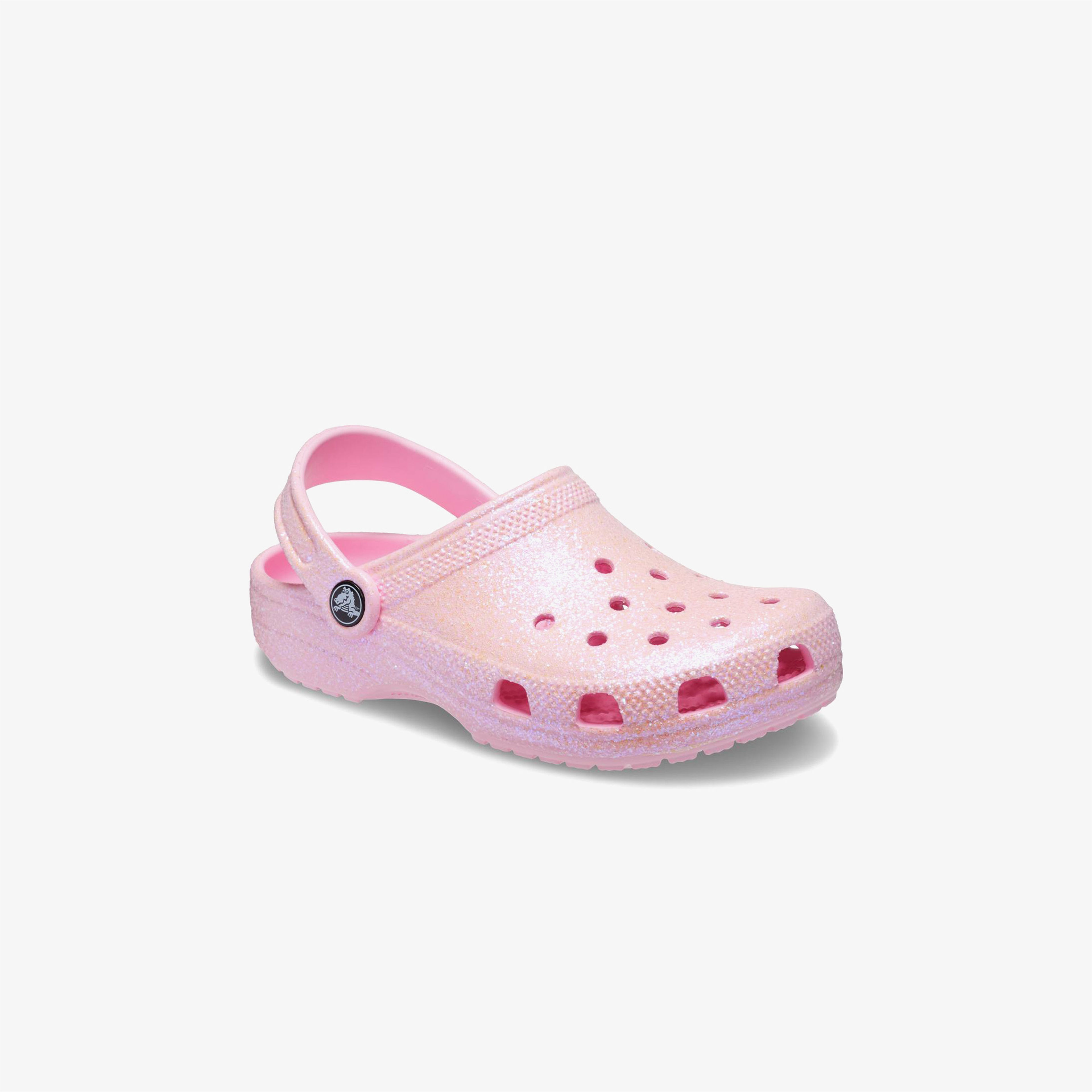 Crocs Classic Glitter Clog Çocuk Pembe Terlik