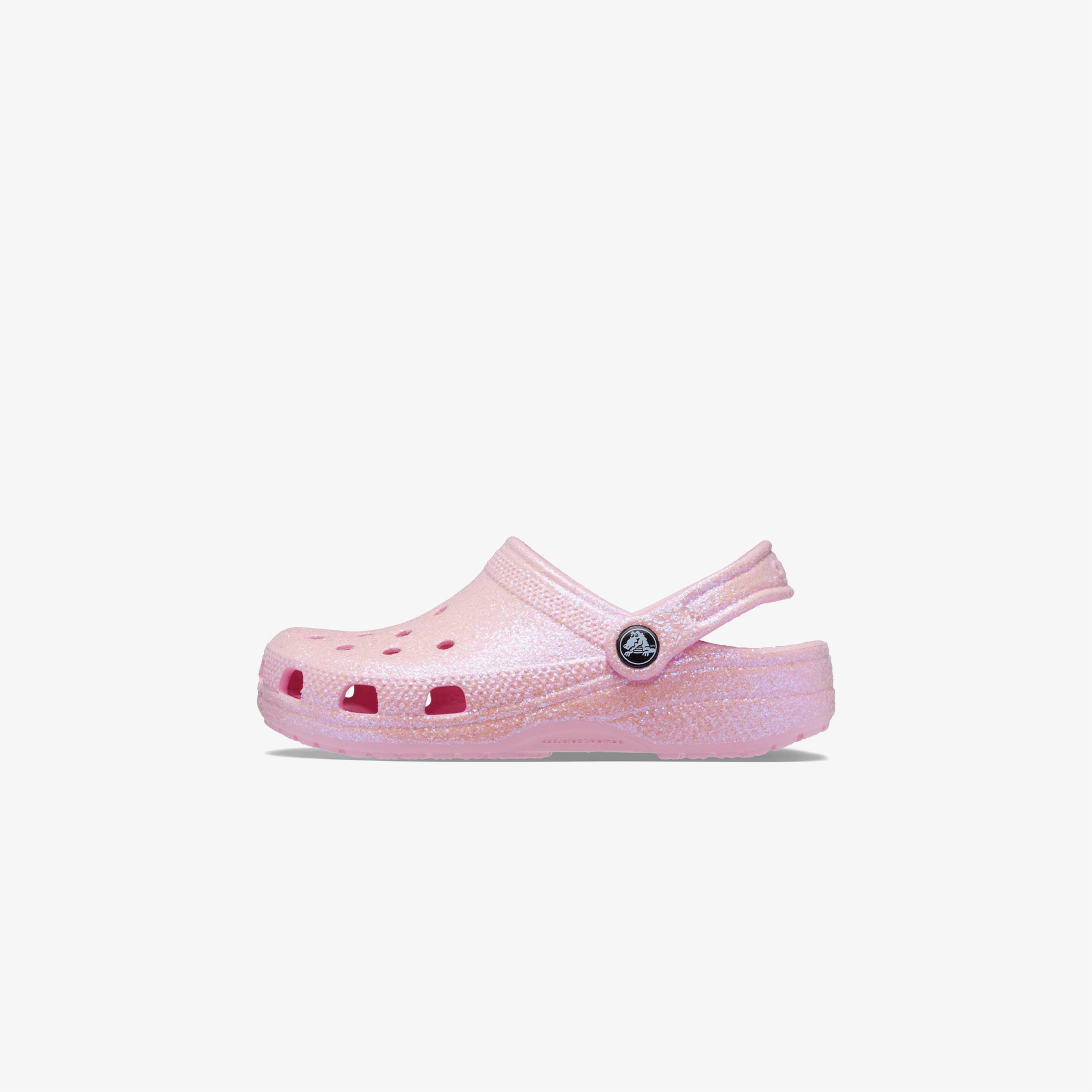 Crocs Classic Glitter Clog Çocuk Pembe Terlik