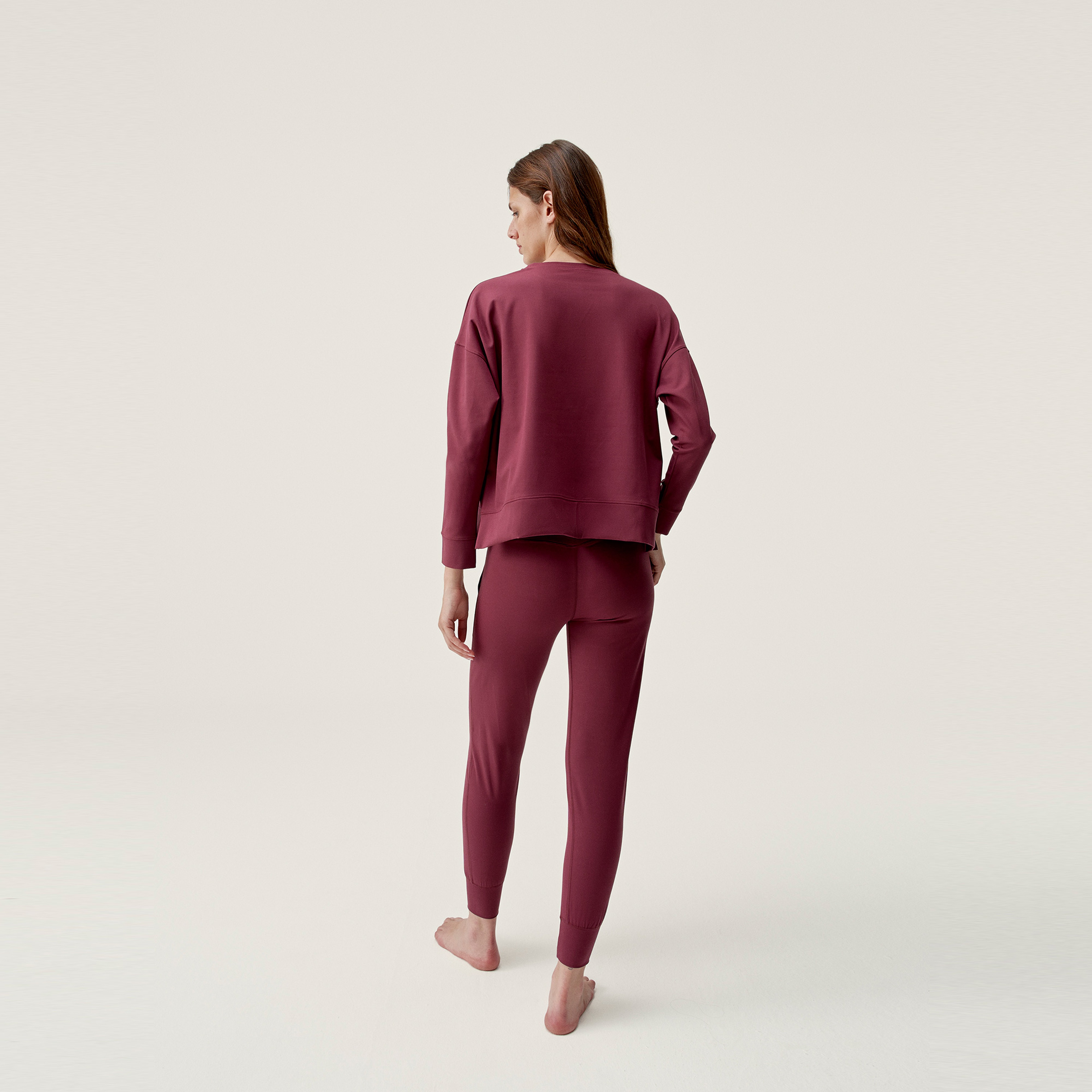 Born Kadın Bordo Eşofman Altı