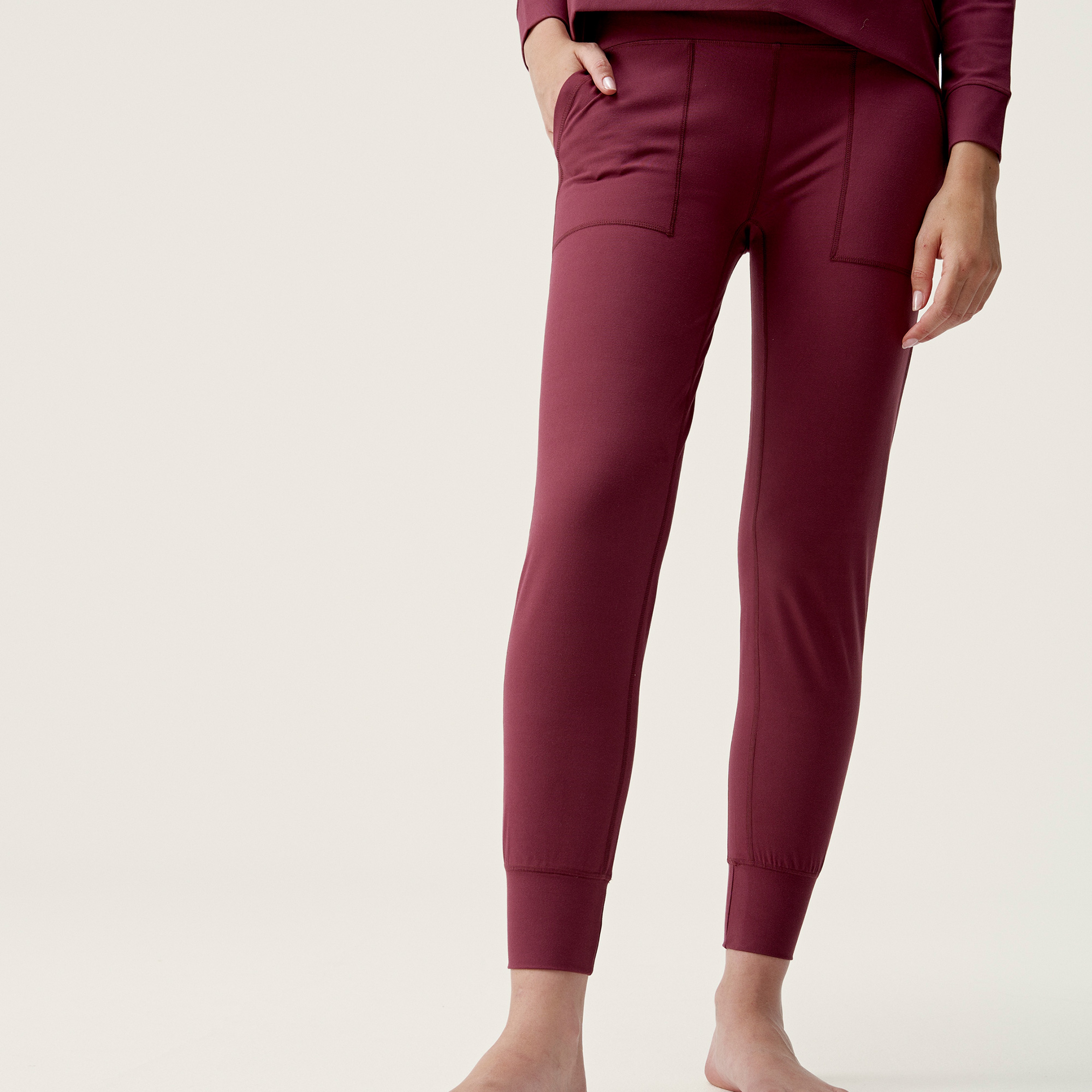 Born Kadın Bordo Eşofman Altı