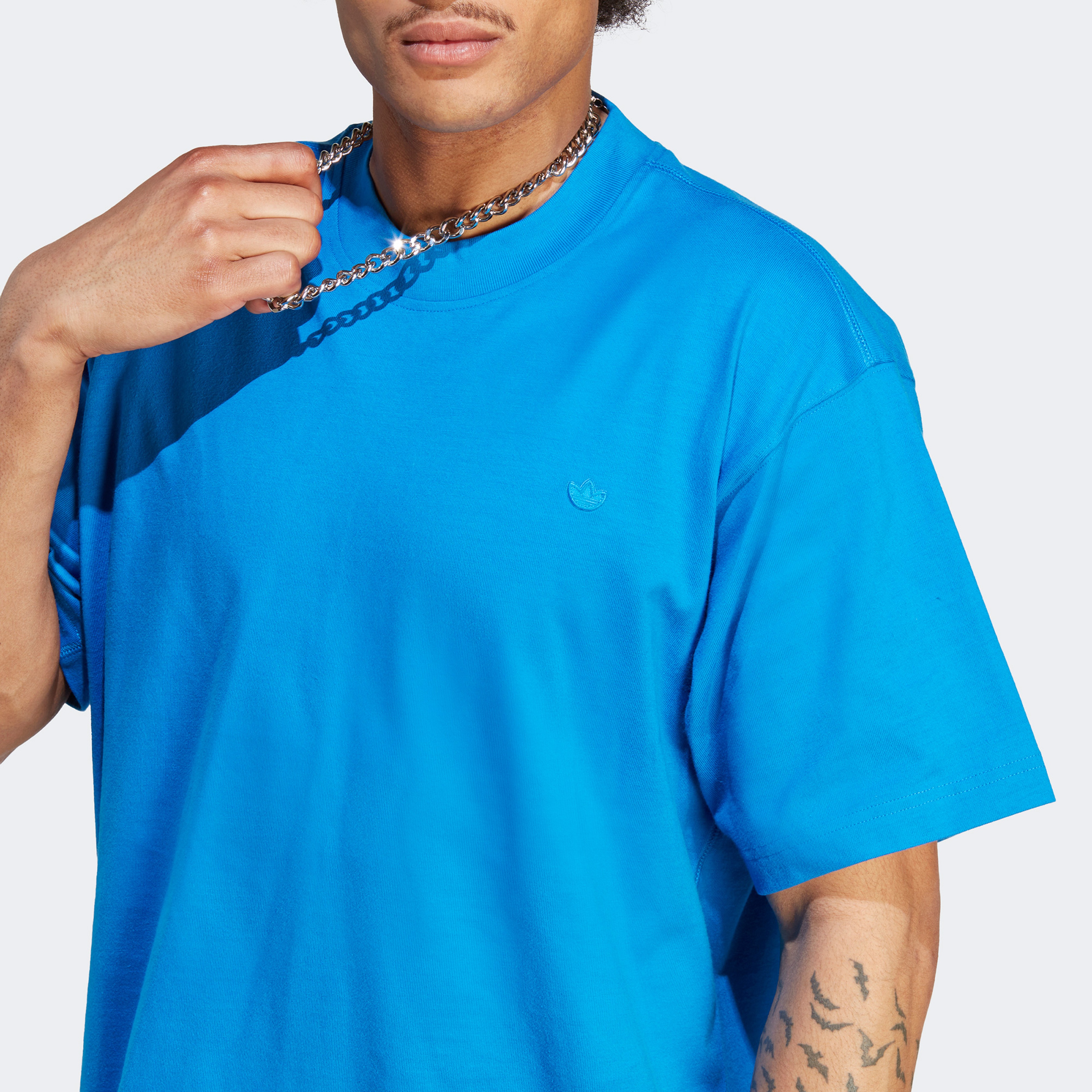 adidas Adicolor Contempo Erkek Mavi T-Shirt
