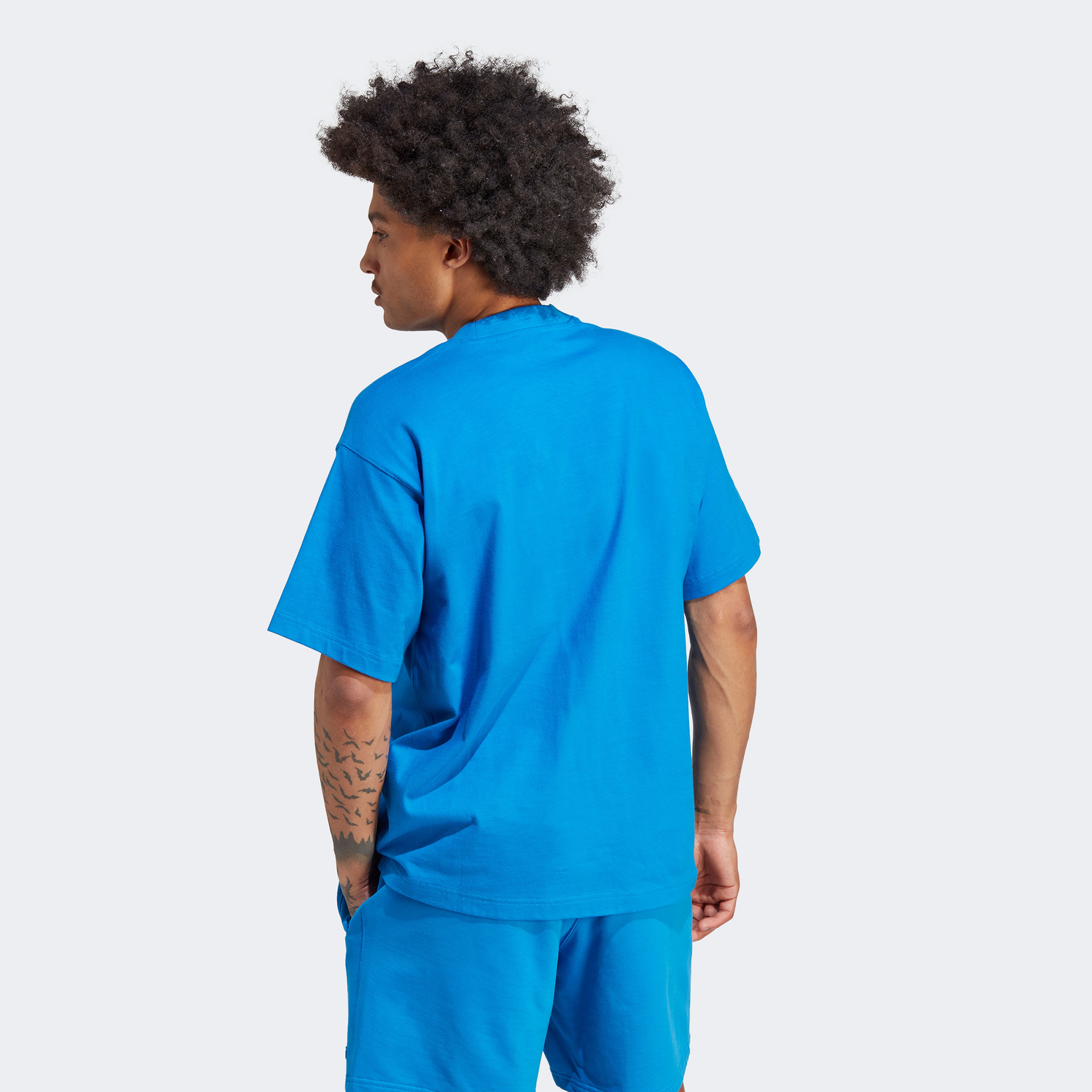 adidas Adicolor Contempo Erkek Mavi T-Shirt