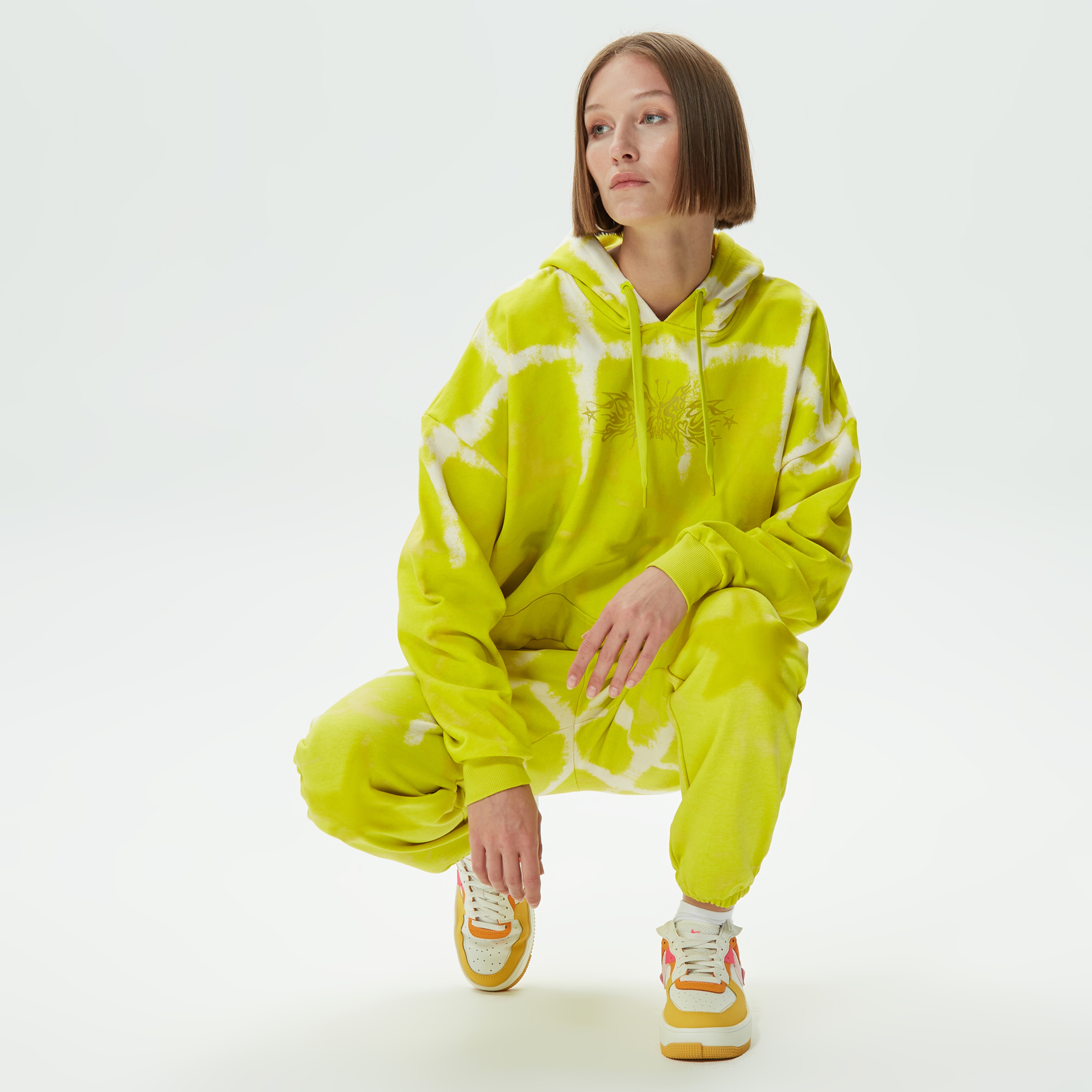 Vans x Collina Strada Kadın Sarı Hoodie