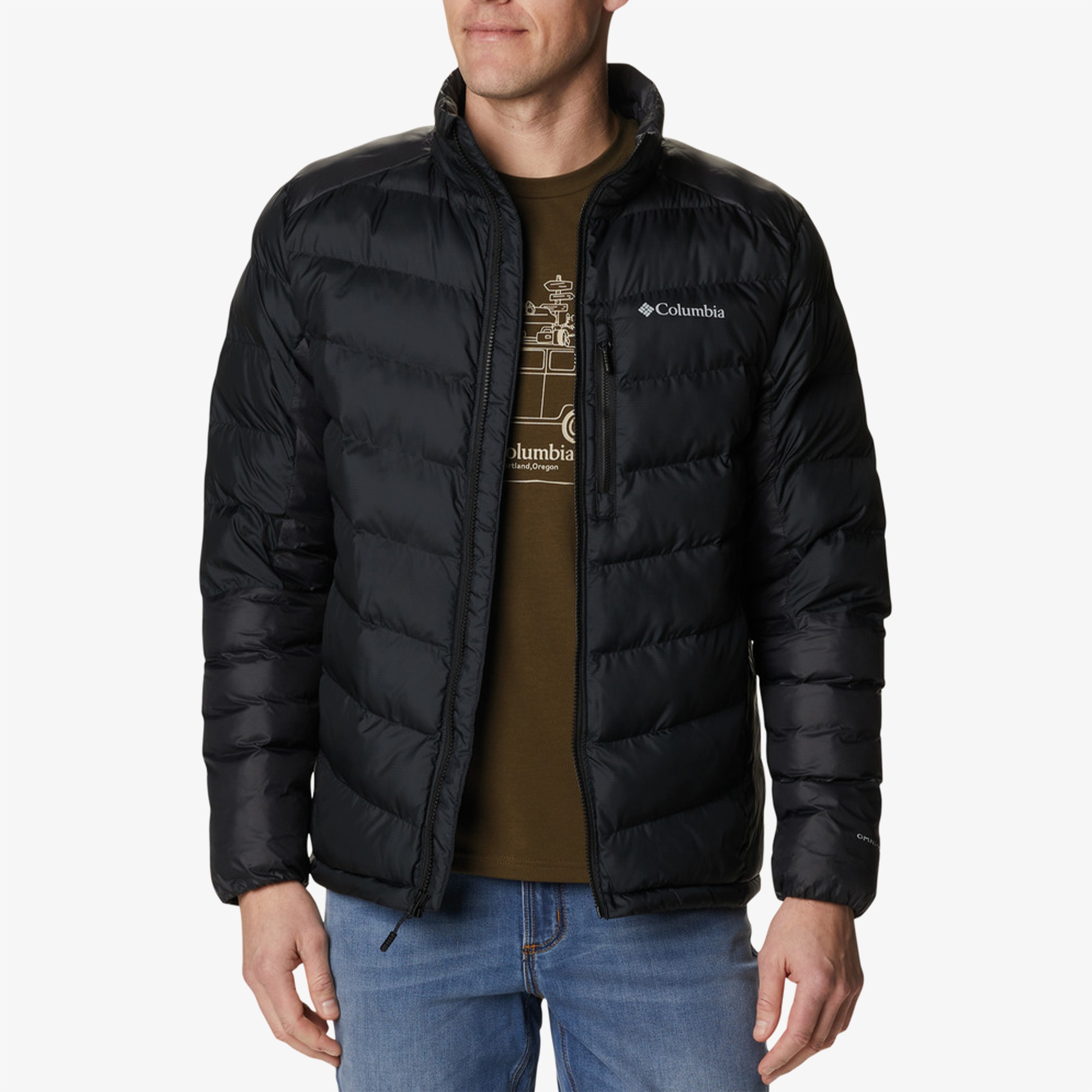 Columbia Labyrinth Loop Erkek Siyah Mont