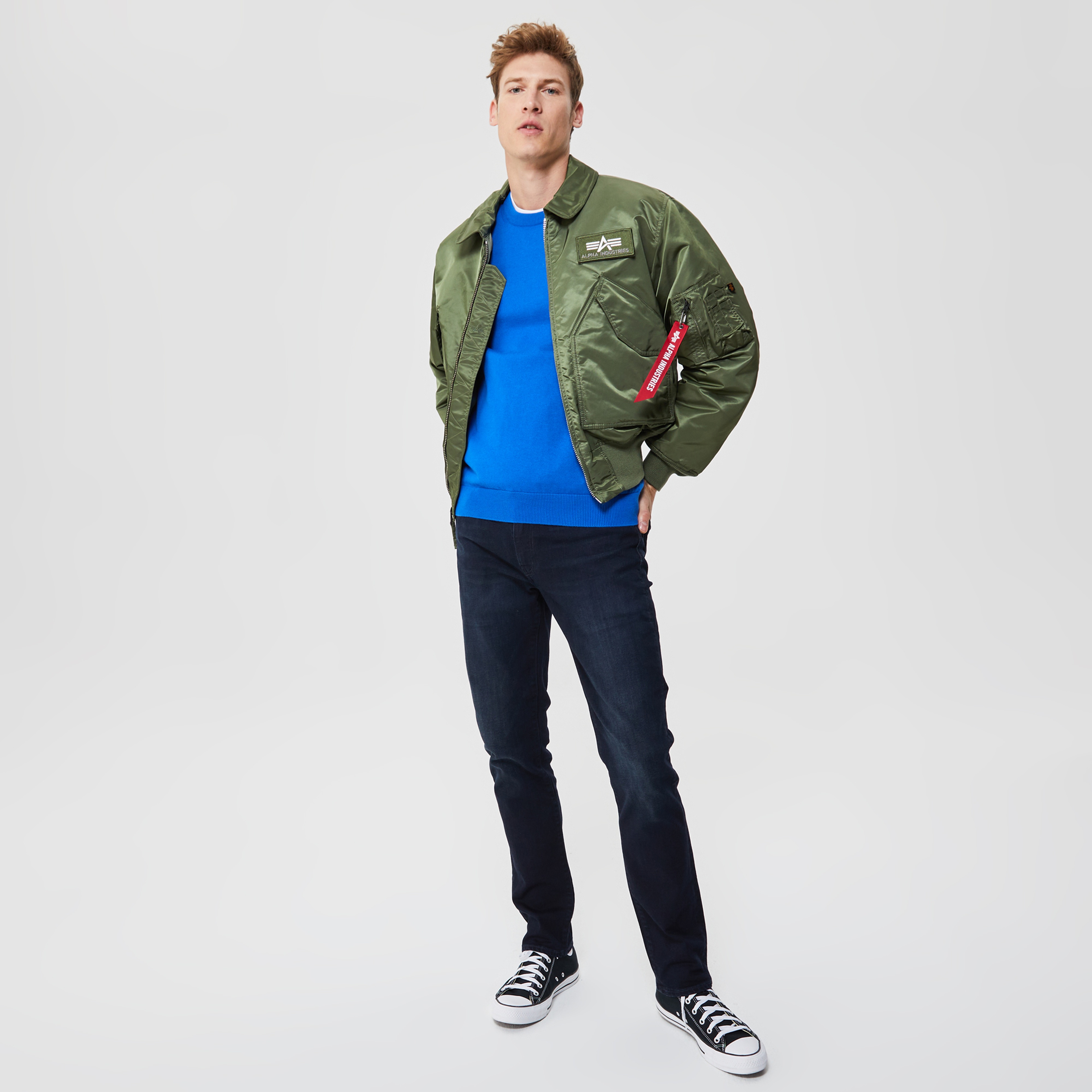 Alpha Industries Cwu 45/P Erkek Yeşil Ceket