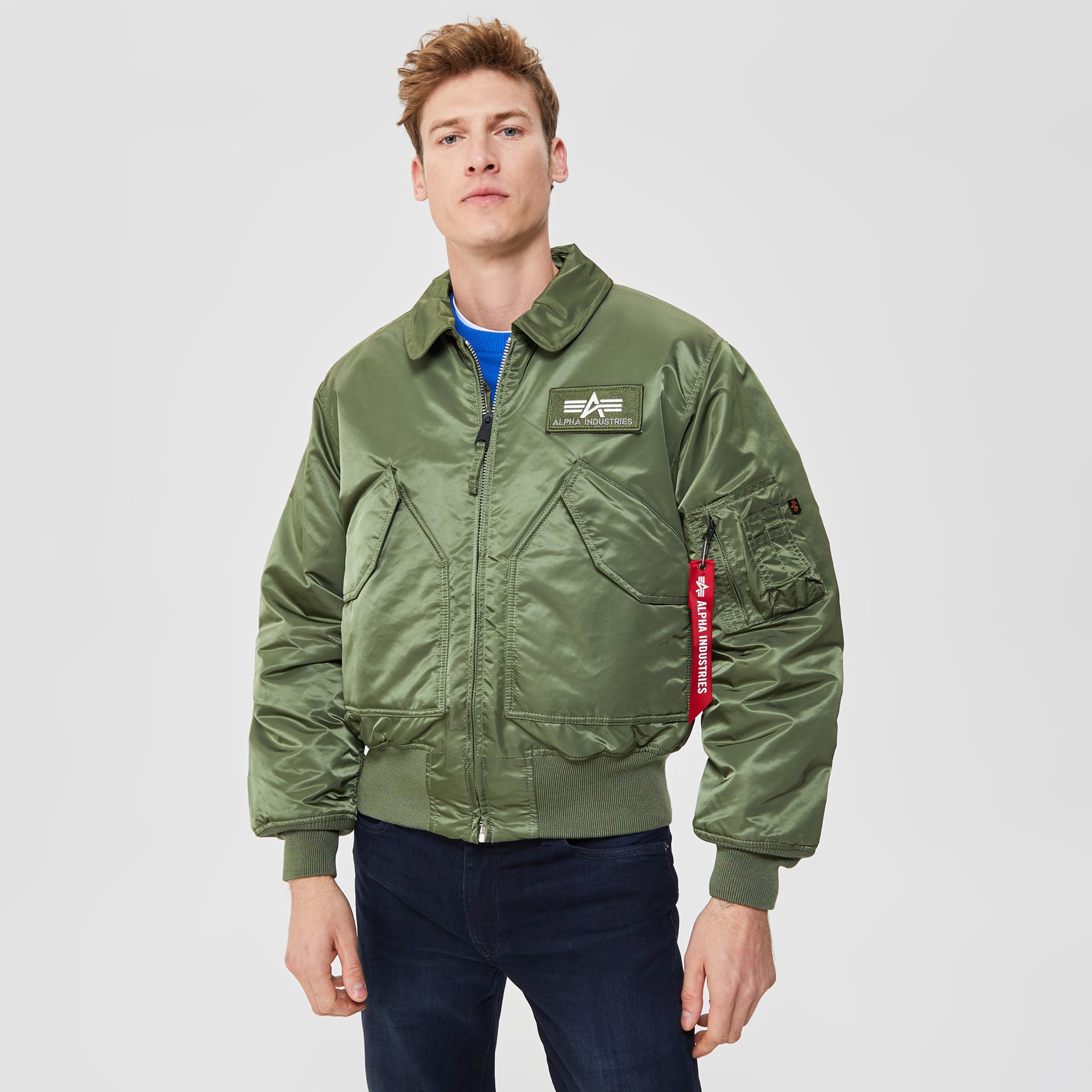 Alpha Industries Cwu 45/P Erkek Yeşil Ceket