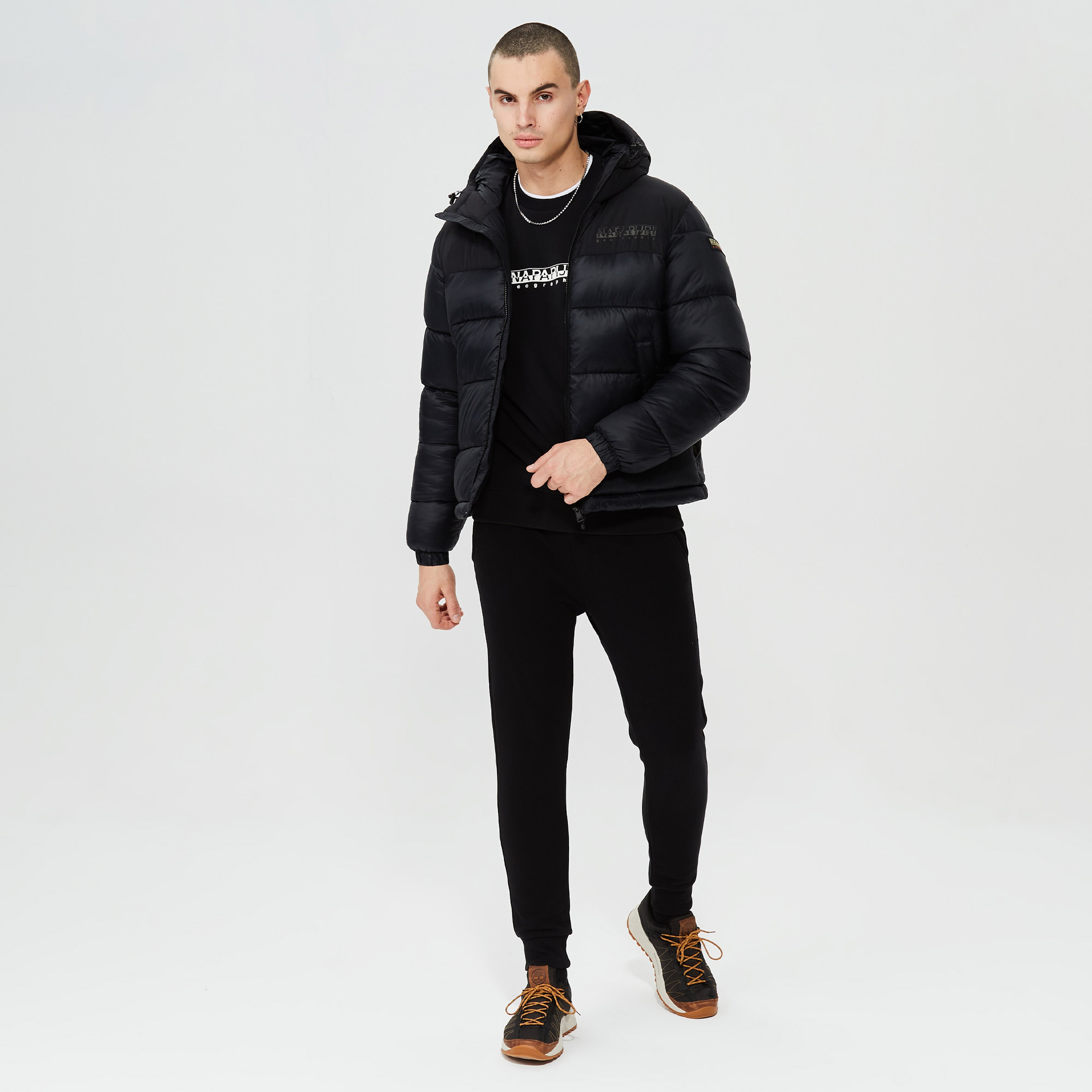 Napapijri A-Hornelen Erkek Siyah Ceket