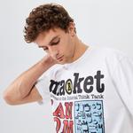 Market Random Workshop Think Erkek Beyaz T-Shirt