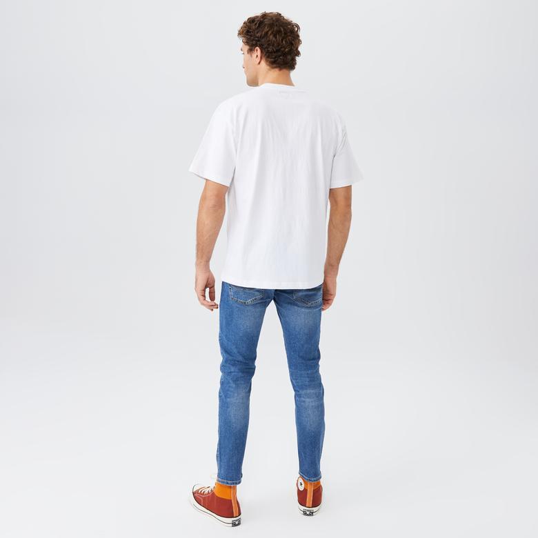 Market Random Workshop Think Erkek Beyaz T-Shirt
