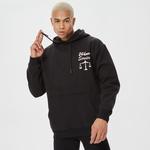 Market 24 Hr Lawyer Service Erkek Siyah Hoodie