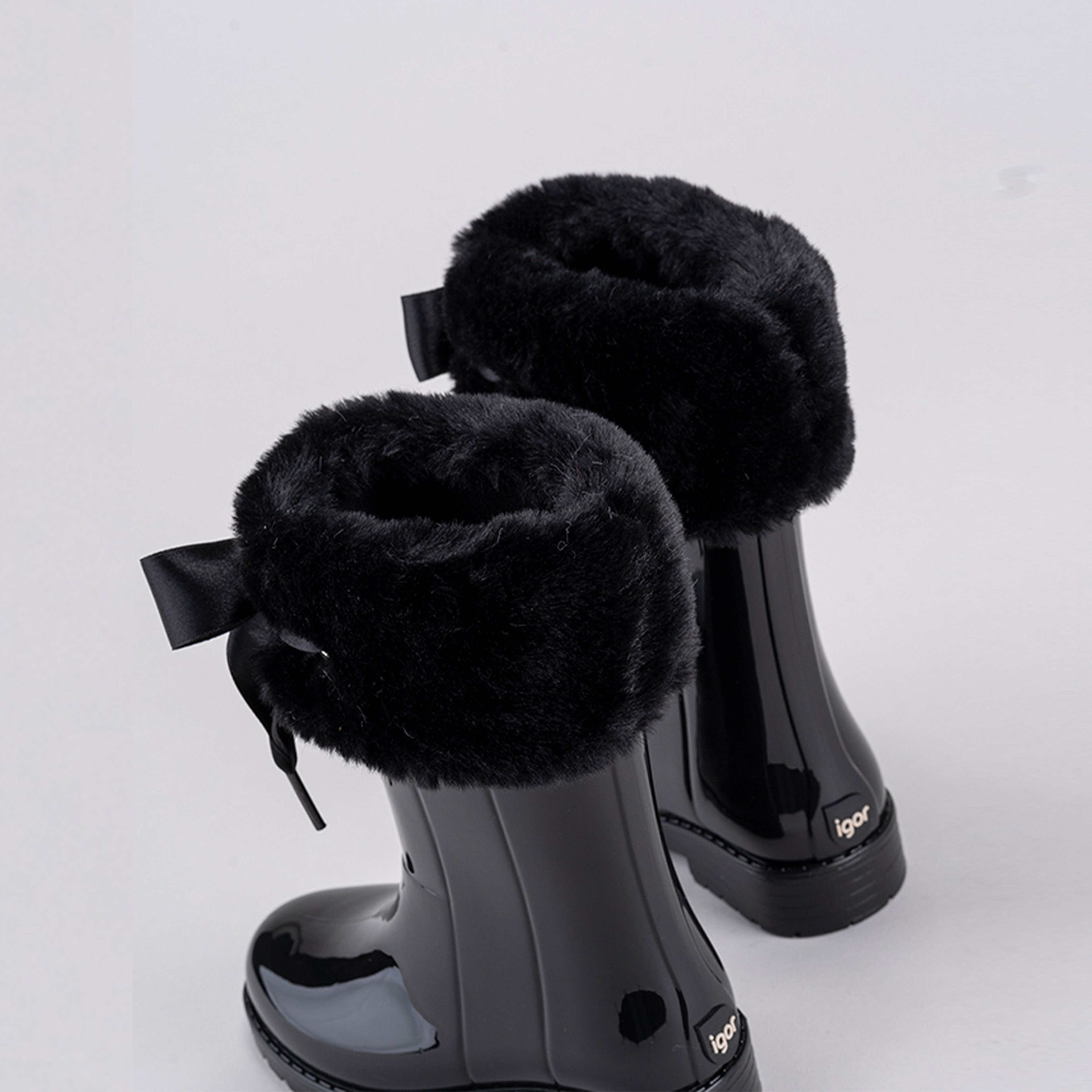 Igor Campera Charol Soft Siyah Yağmur Çizmesi