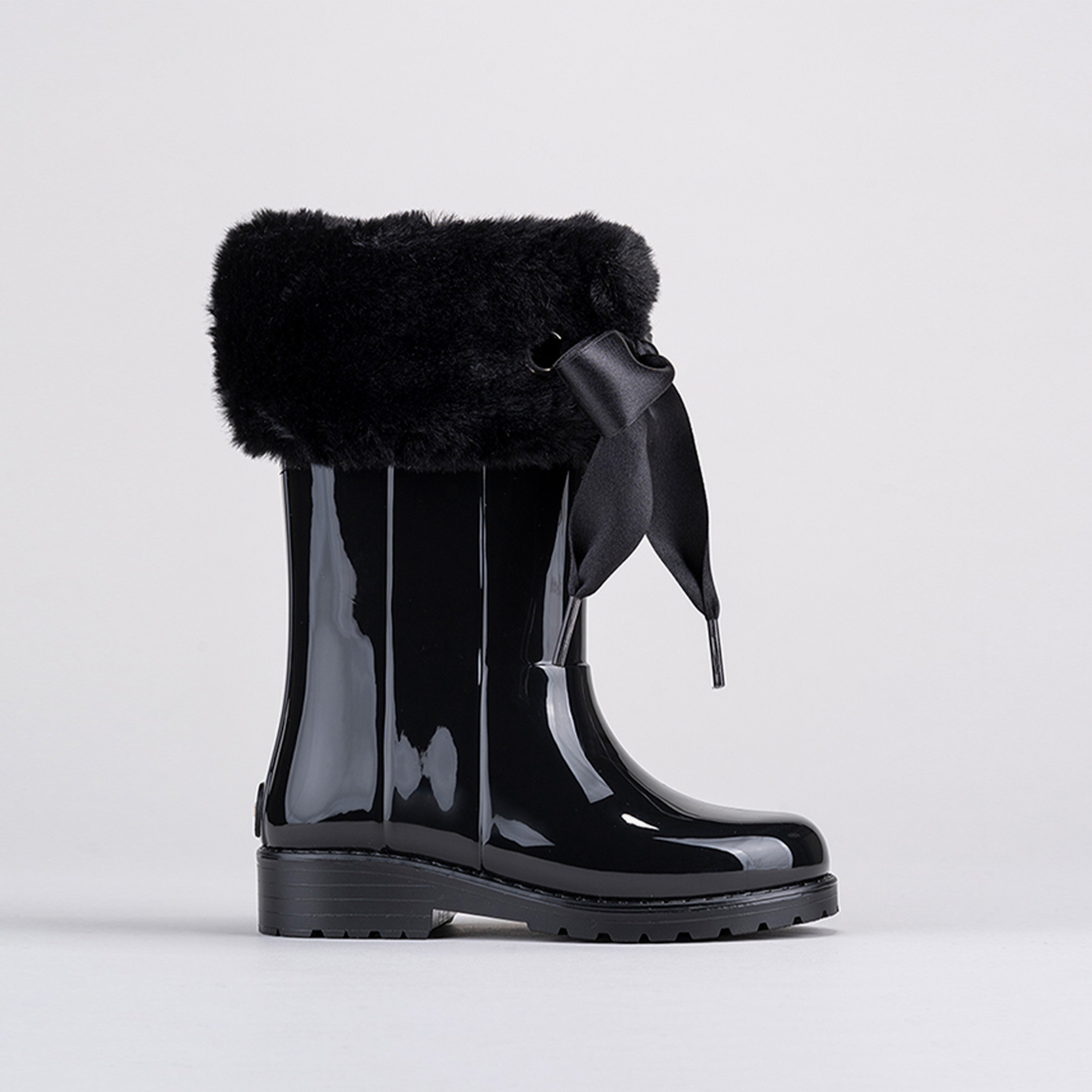 Igor Campera Charol Soft Siyah Yağmur Çizmesi