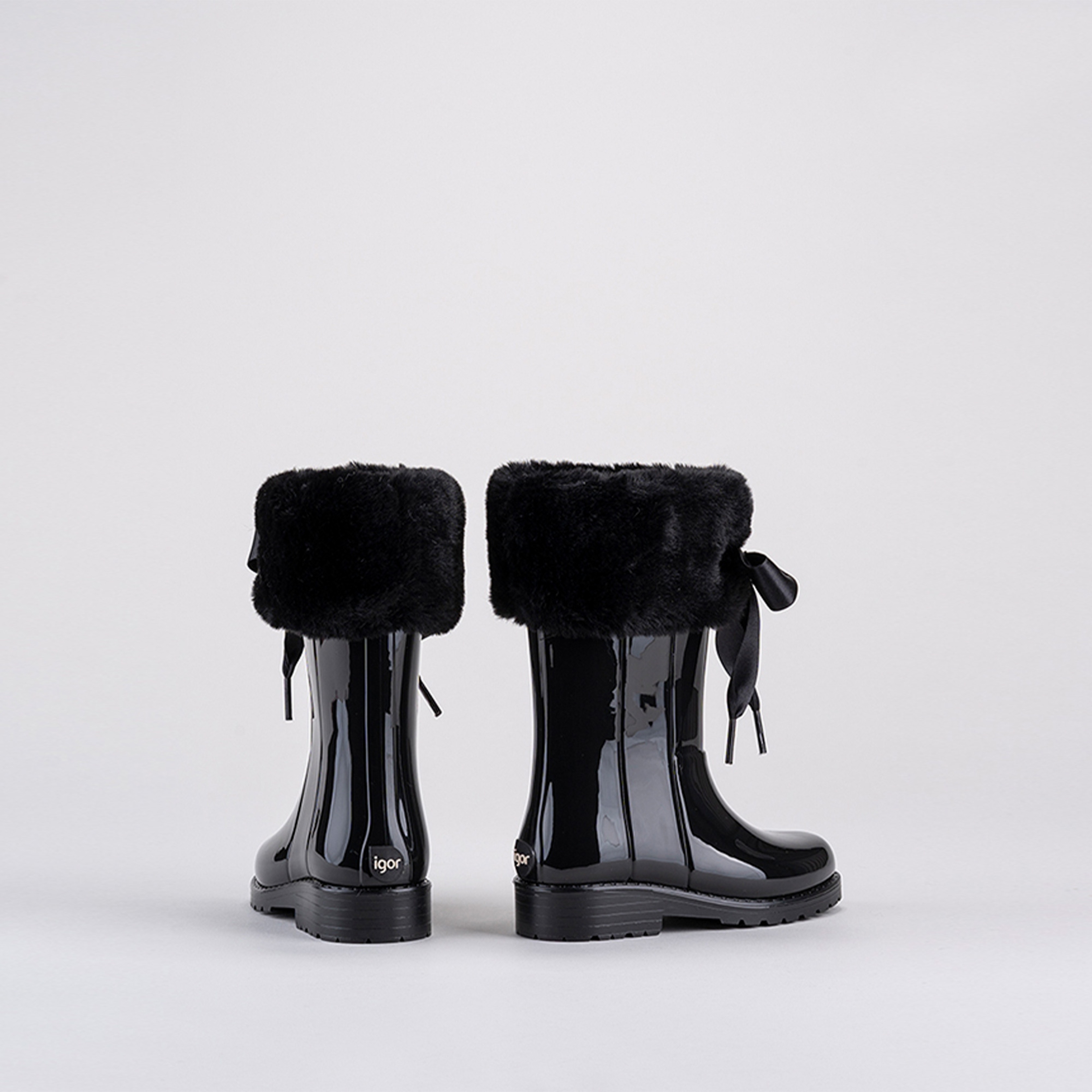 Igor Campera Charol Soft Siyah Yağmur Çizmesi