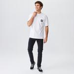 Market 24 Hr Lawyer Service Pocket Erkek Beyaz T-Shirt