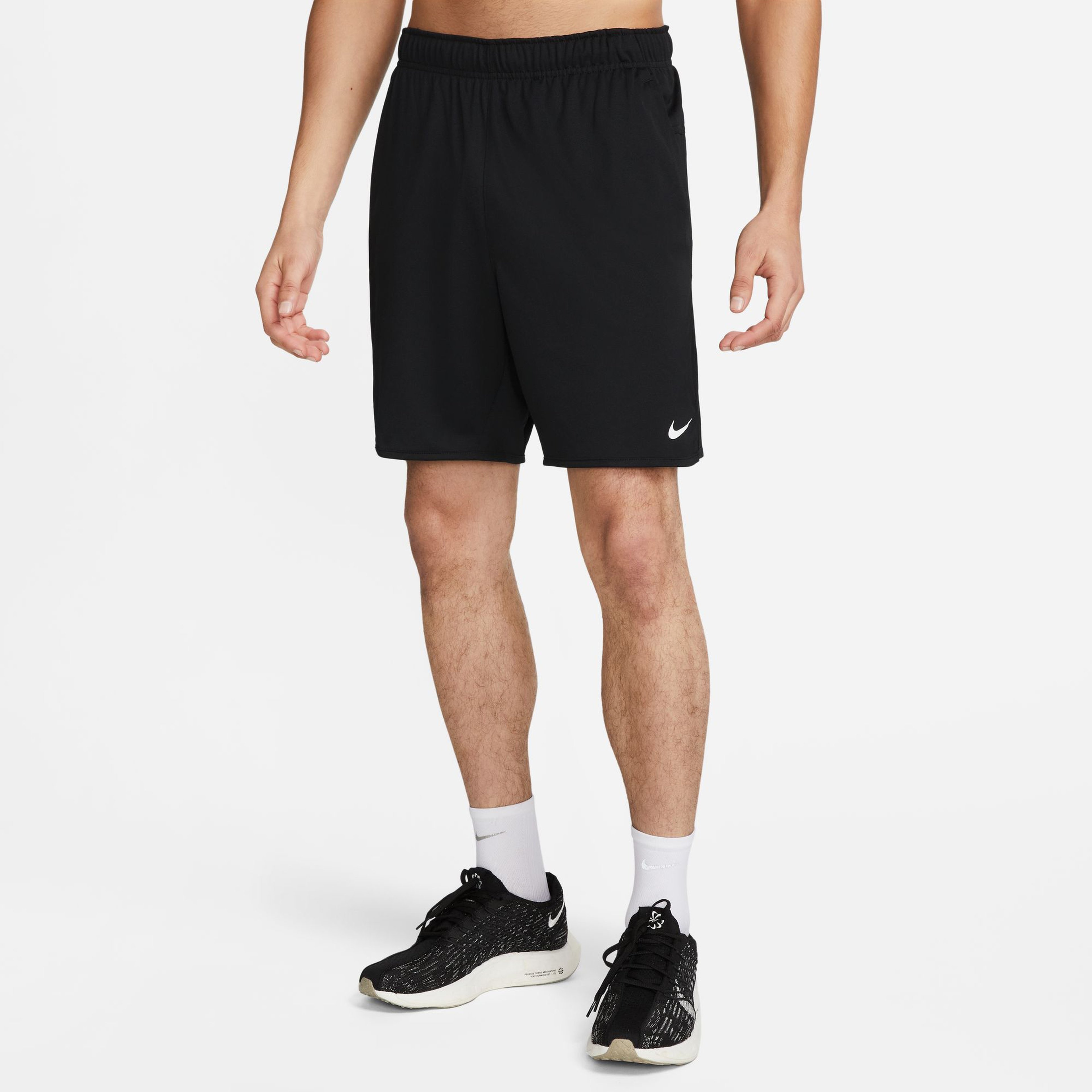 Nike DriFit Totality Knit 7In Ul Erkek Siyah Antrenman Şortu
