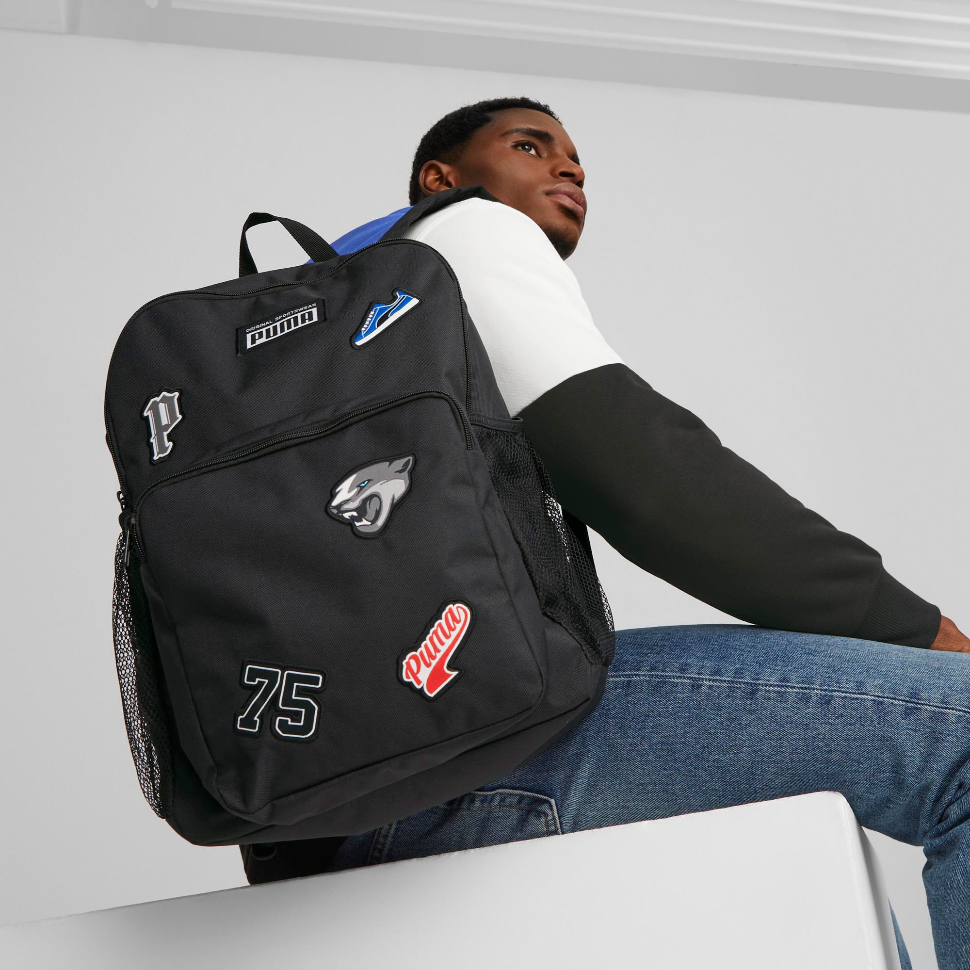 Puma Patch Unisex Siyah Sırt Çantası