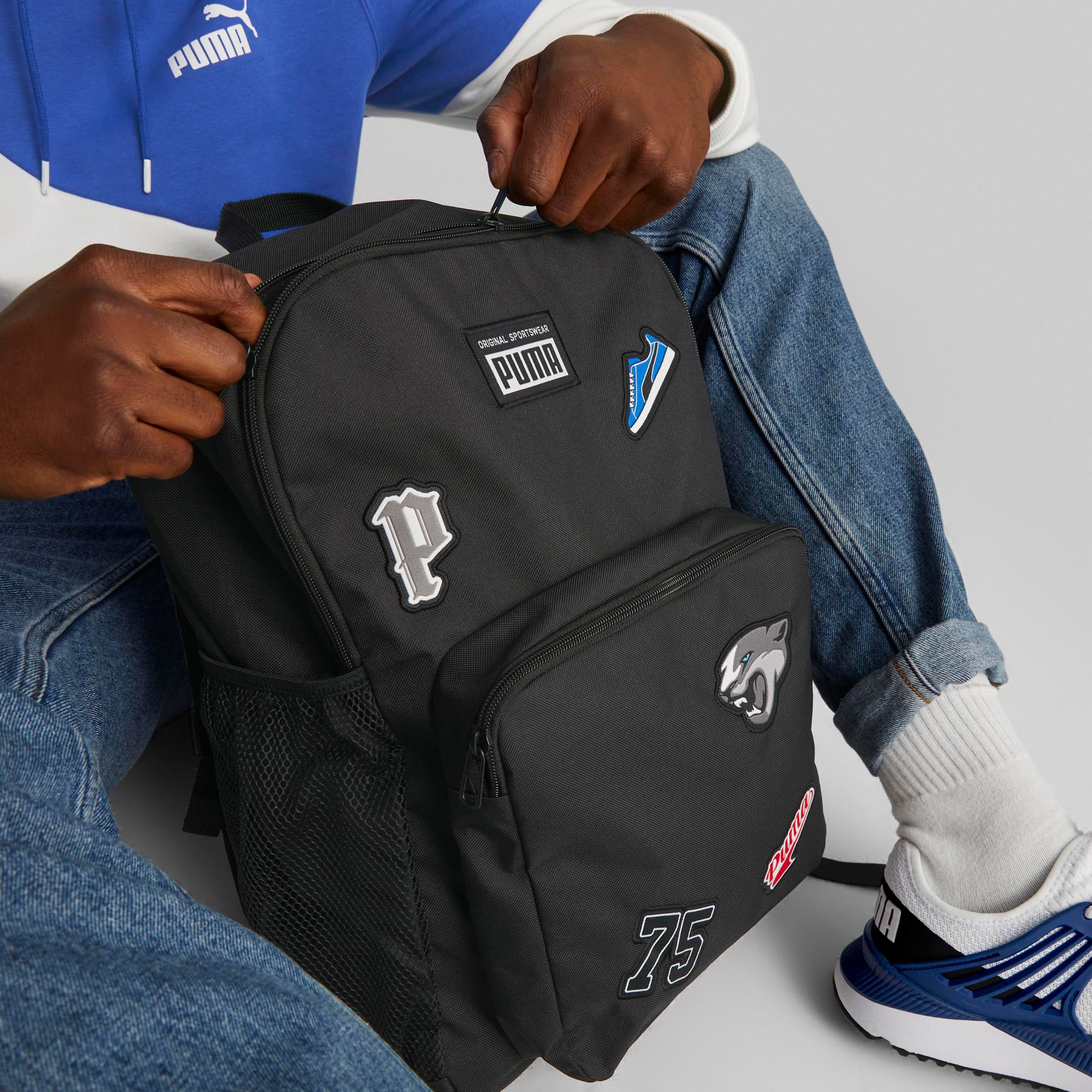 Puma Patch Unisex Siyah Sırt Çantası