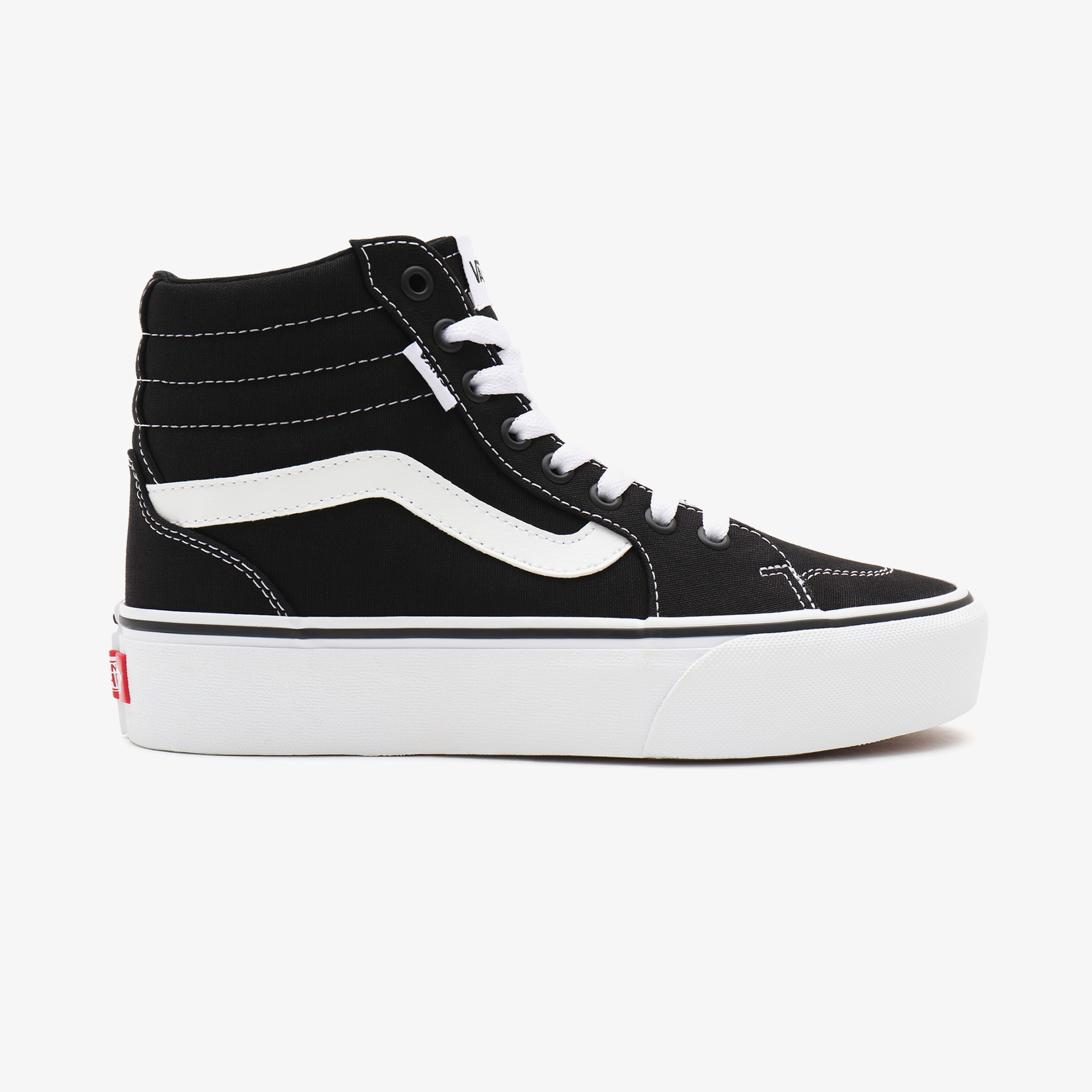 Vans Filmore Hi Platform Kadın Siyah Sneaker
